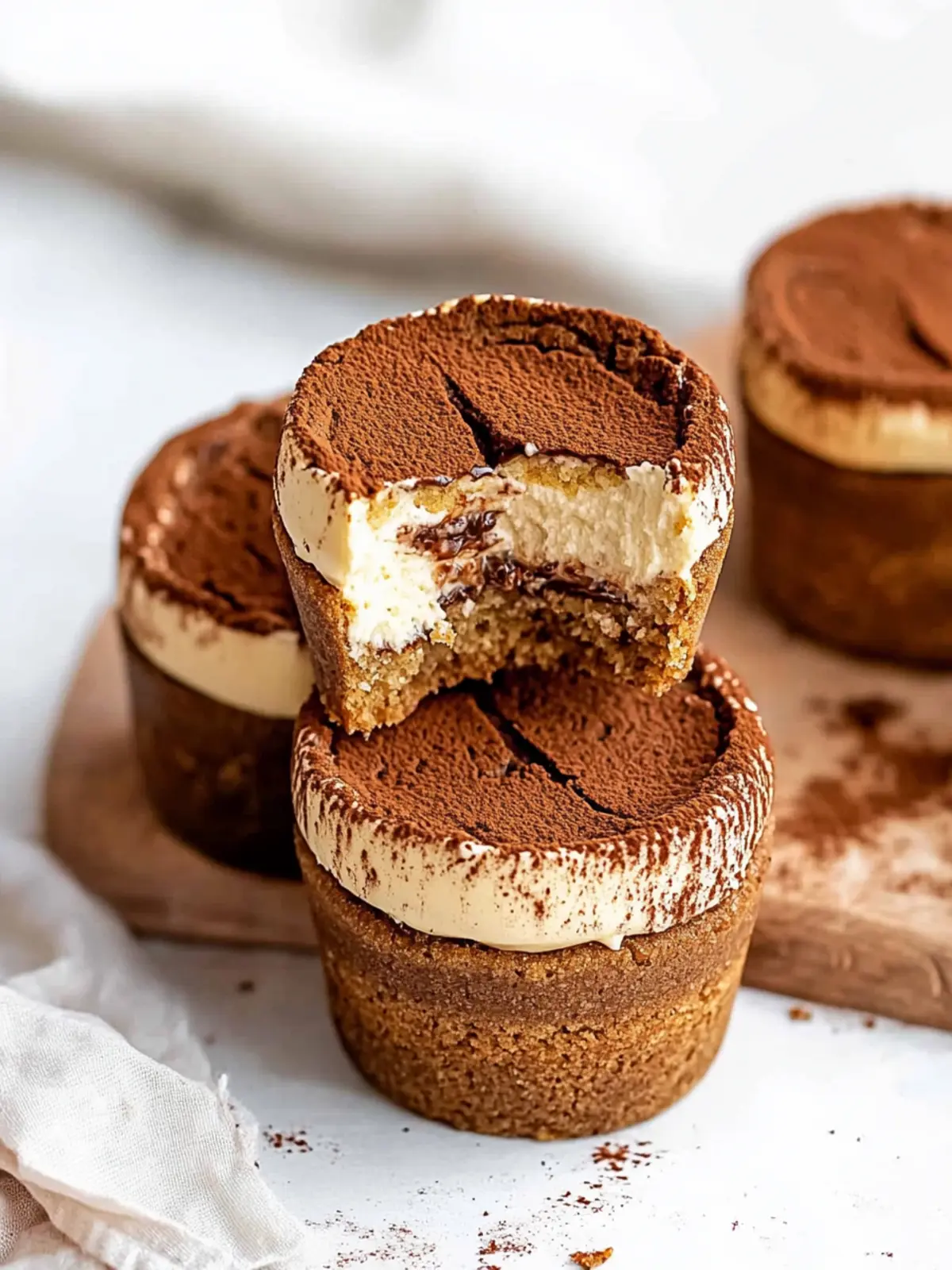 Tiramisu Cookie Cups