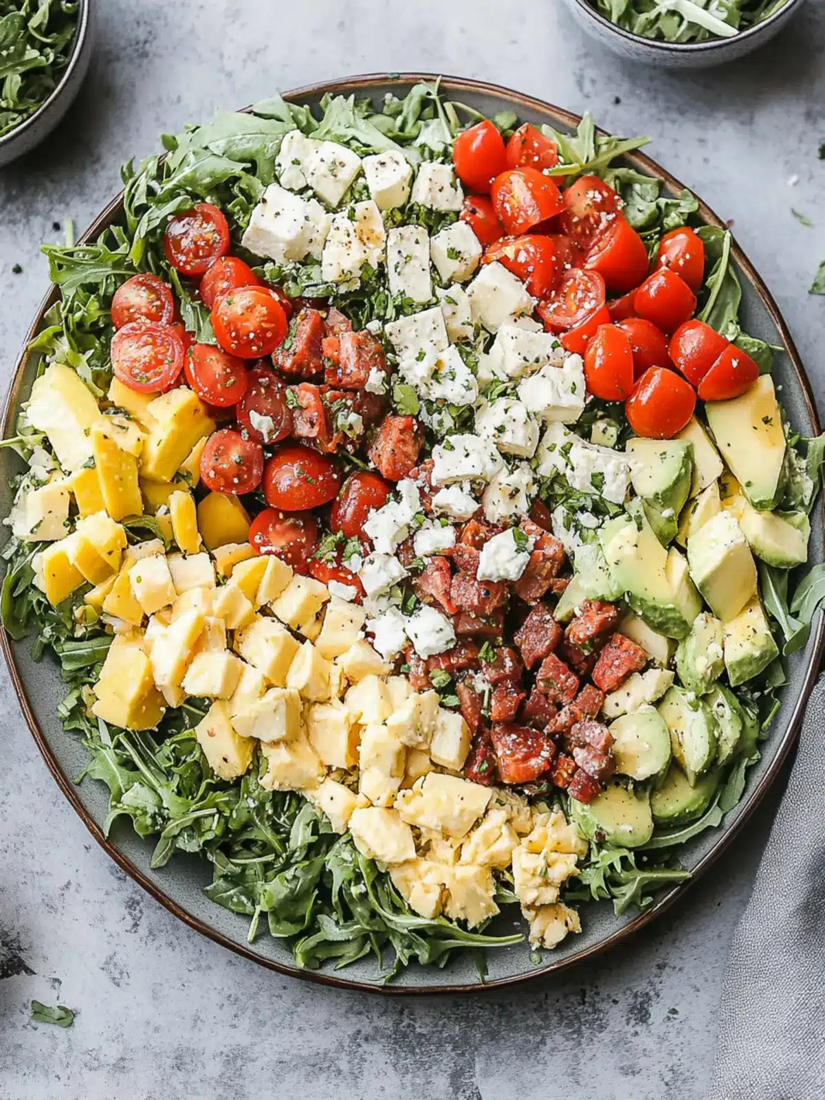 Delicious Cobb Salad with Zesty Lemon Vinaigrette Recipe 3 Cobb Salad