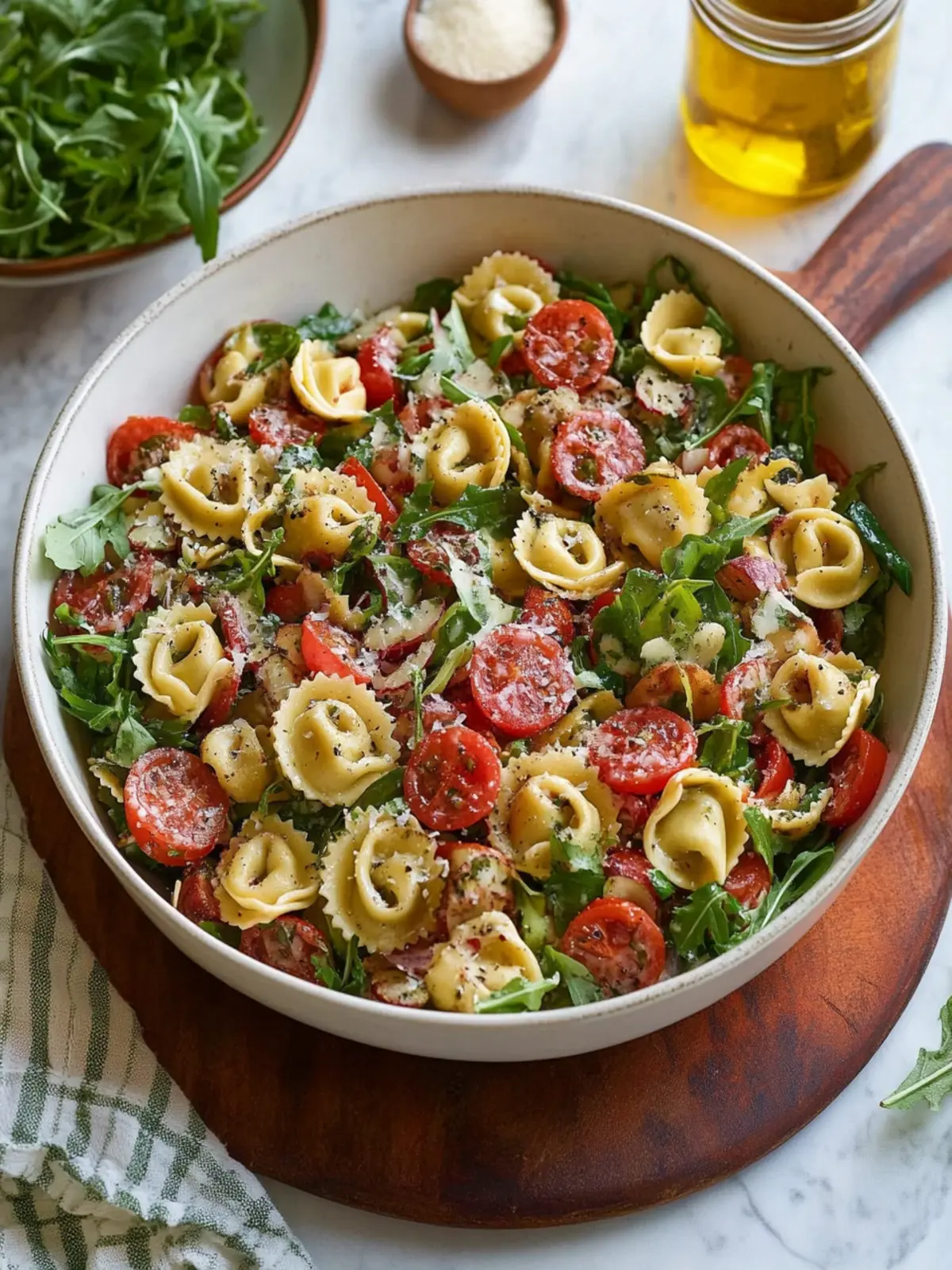 Tortellini Pasta Salad with Bacon: A Summer Flavor Delight 4 Tortellini Pasta Salad