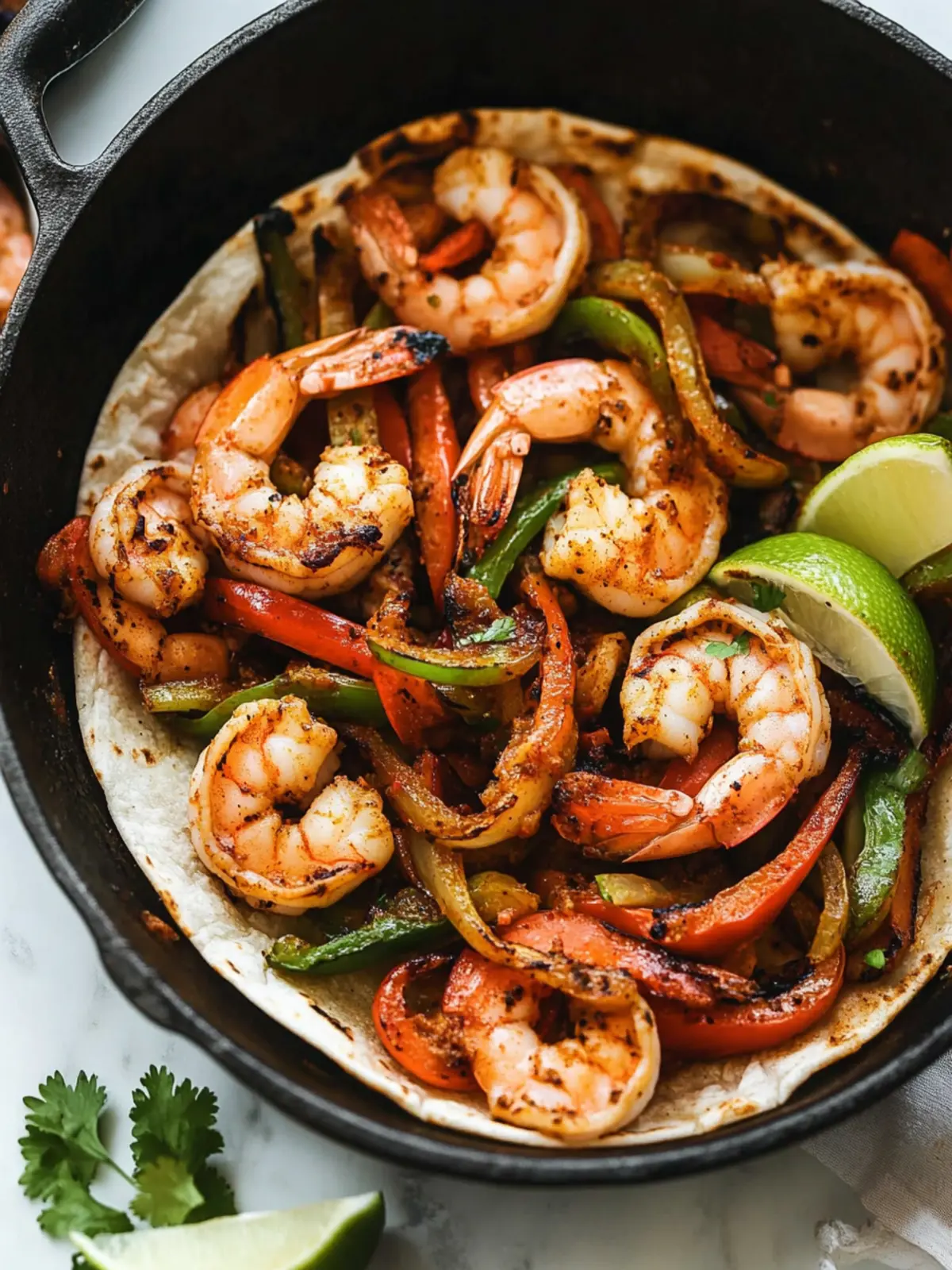 Shrimp Fajitas