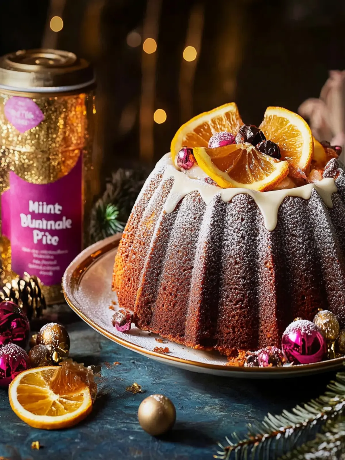 Luxury Mince Pie Bundt Cake