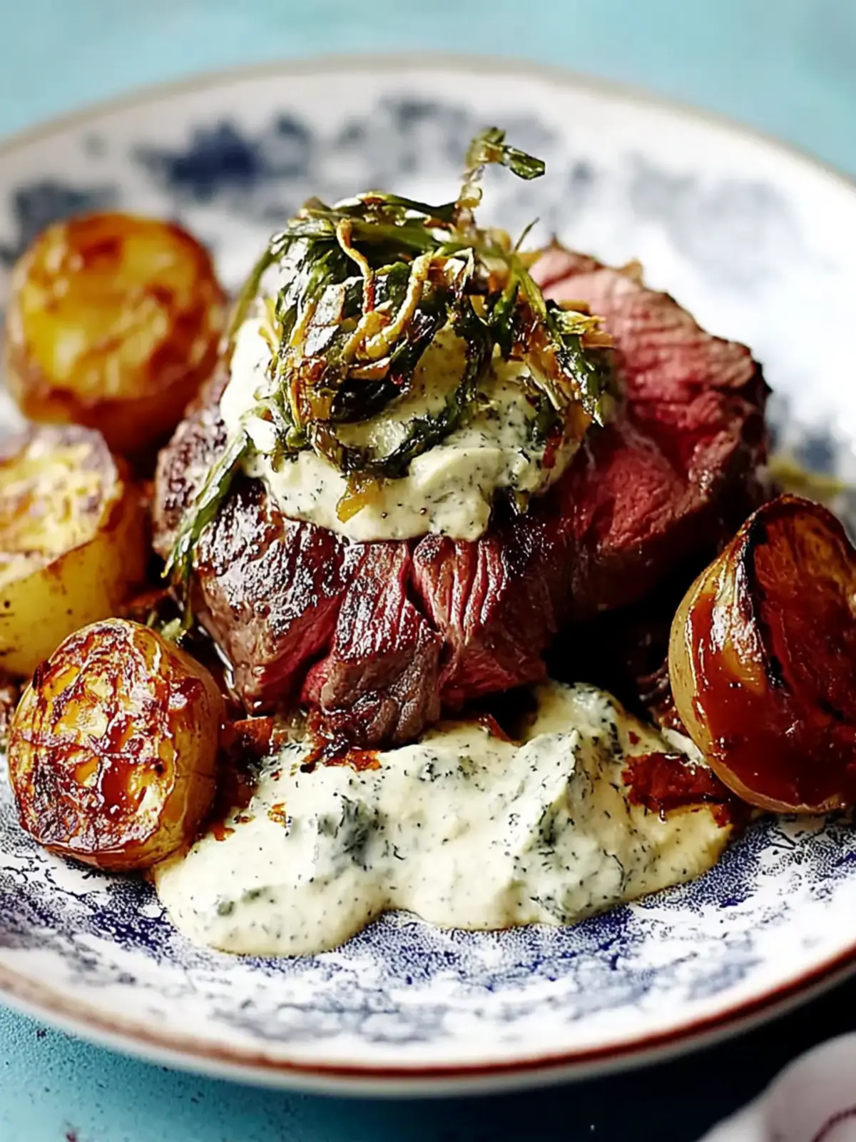 Beef Fillet with Horseradish Sauce for Perfect New Year Dinner 4 Beef fillet with horseradish sauce- New Year dinner ideas