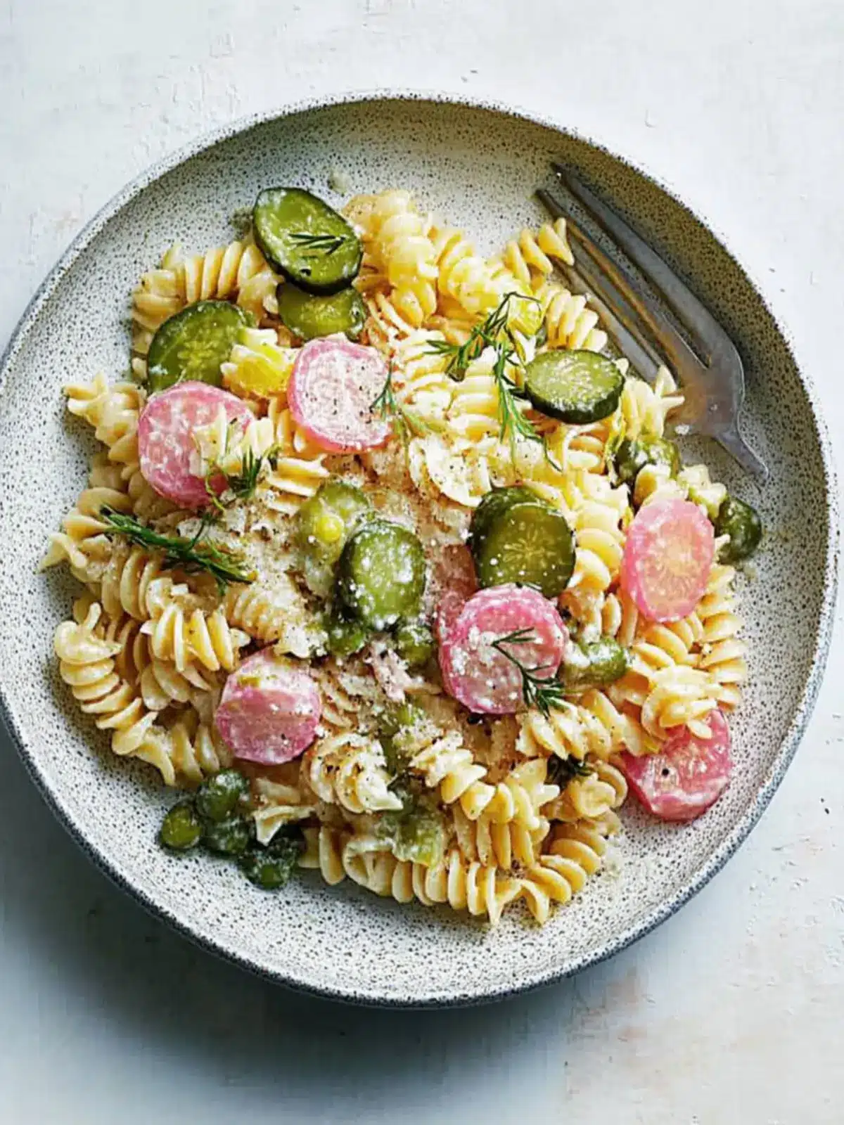 Pasta and Pickles Salad