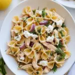 Lemon Dill Chicken Pasta with Goat Cheese in 30 Minutes! 10 Lemon Dill Chicken Pasta with Goat Cheese