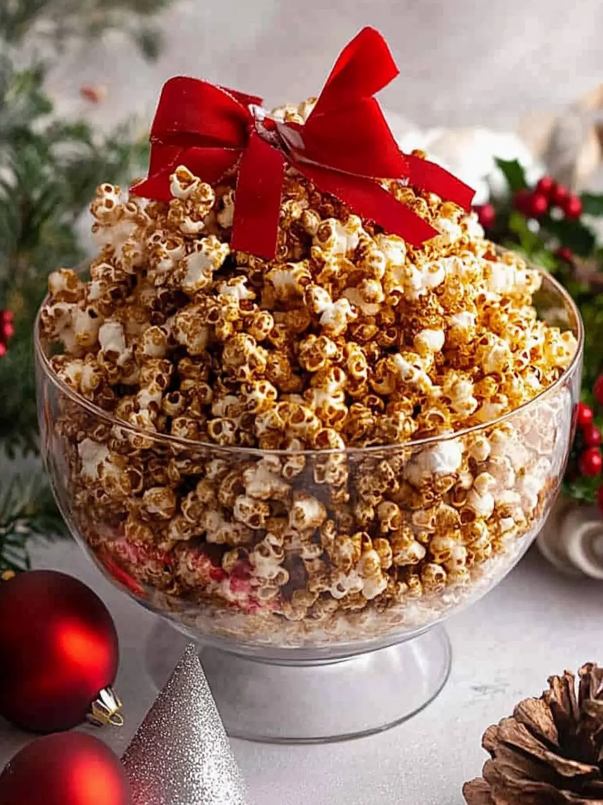 Christmas Popcorn Candy