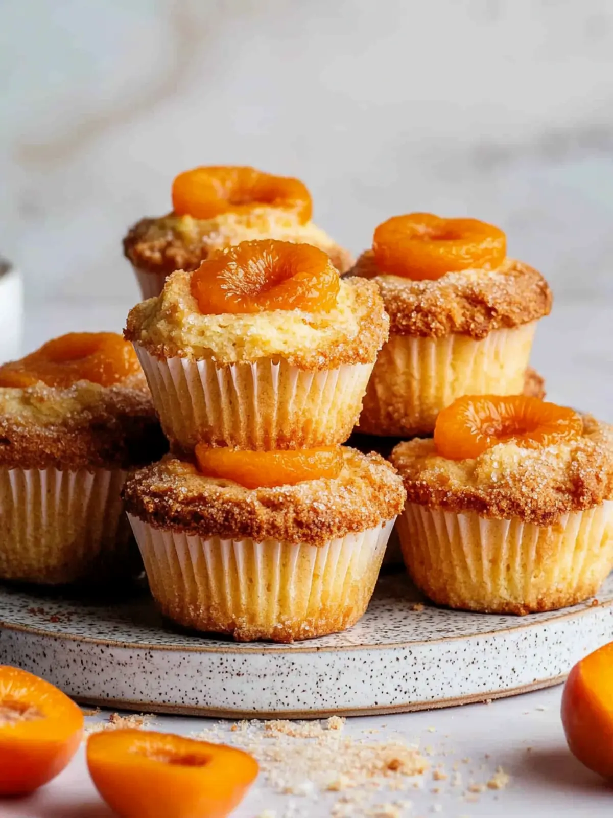 Fresh Apricot Muffins