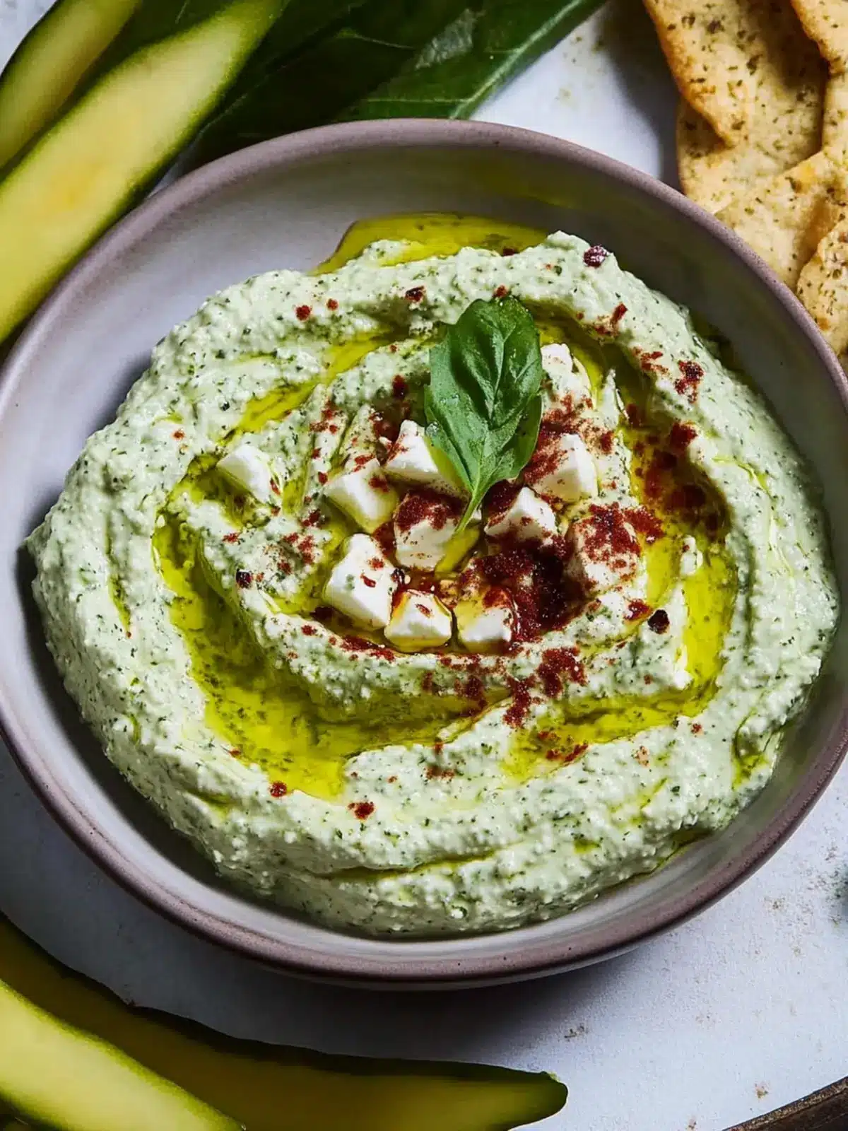 Green Feta Dip: Your New Go-To Healthy Party Treat 4 Green Feta Dip