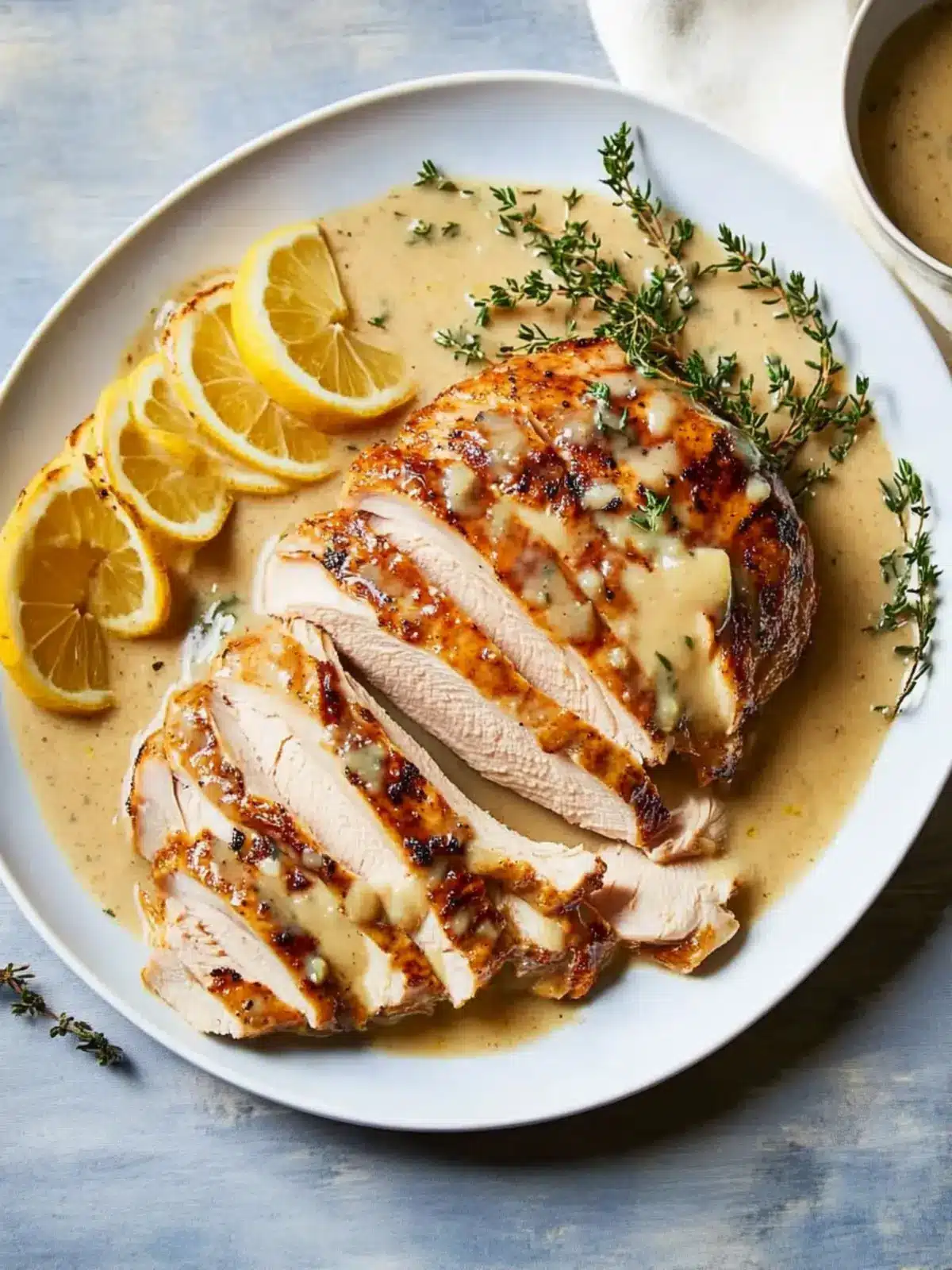 Melt-in-Your-Mouth Slow-Cooker Turkey Breast With Lemon-Garlic Gravy 5 Slow-Cooker Turkey Breast With Lemon-Garlic Gravy