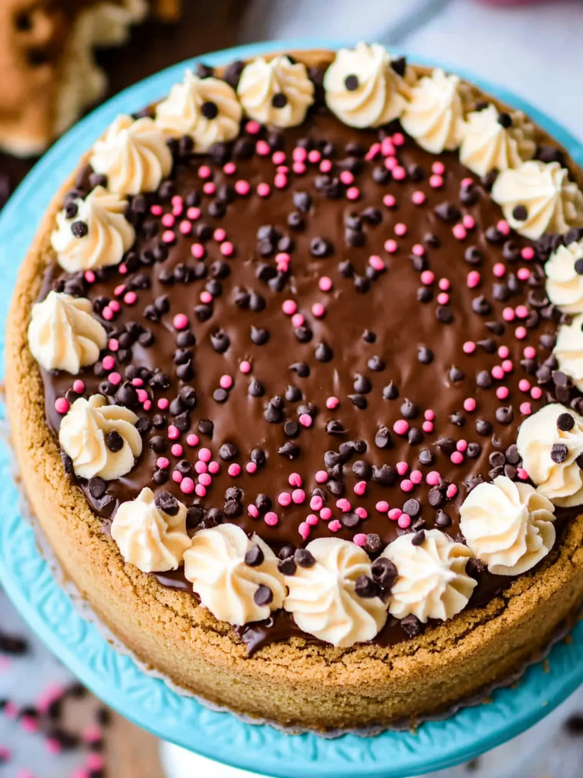 Irresistible Cookie Cake: The Perfect Homemade Celebration Dessert 2 Cookie Cake
