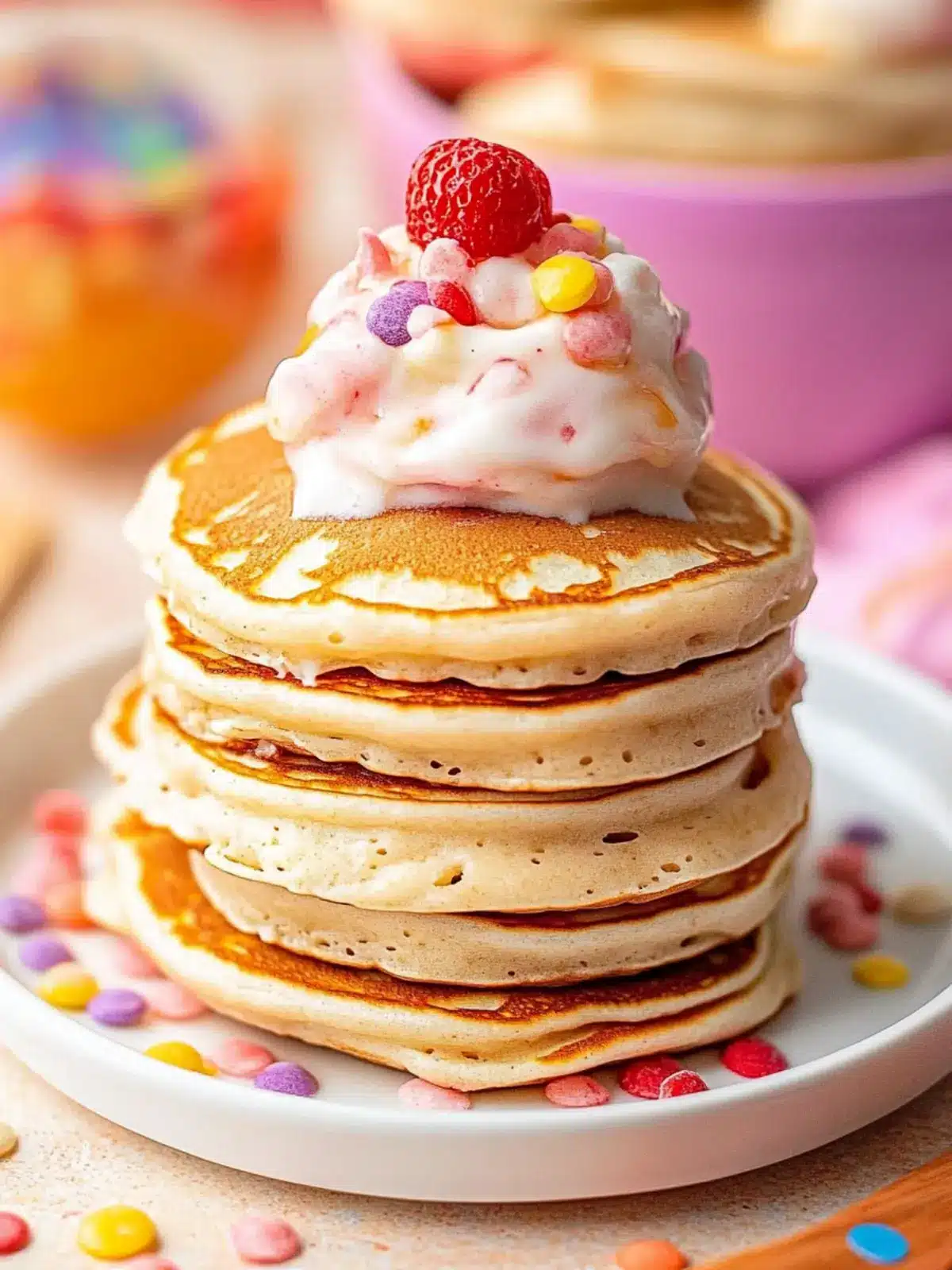 Ice Cream Pancakes TikTok Recipe: Fluffy Fun for Breakfast 4 Ice Cream Pancakes (TikTok Recipe)
