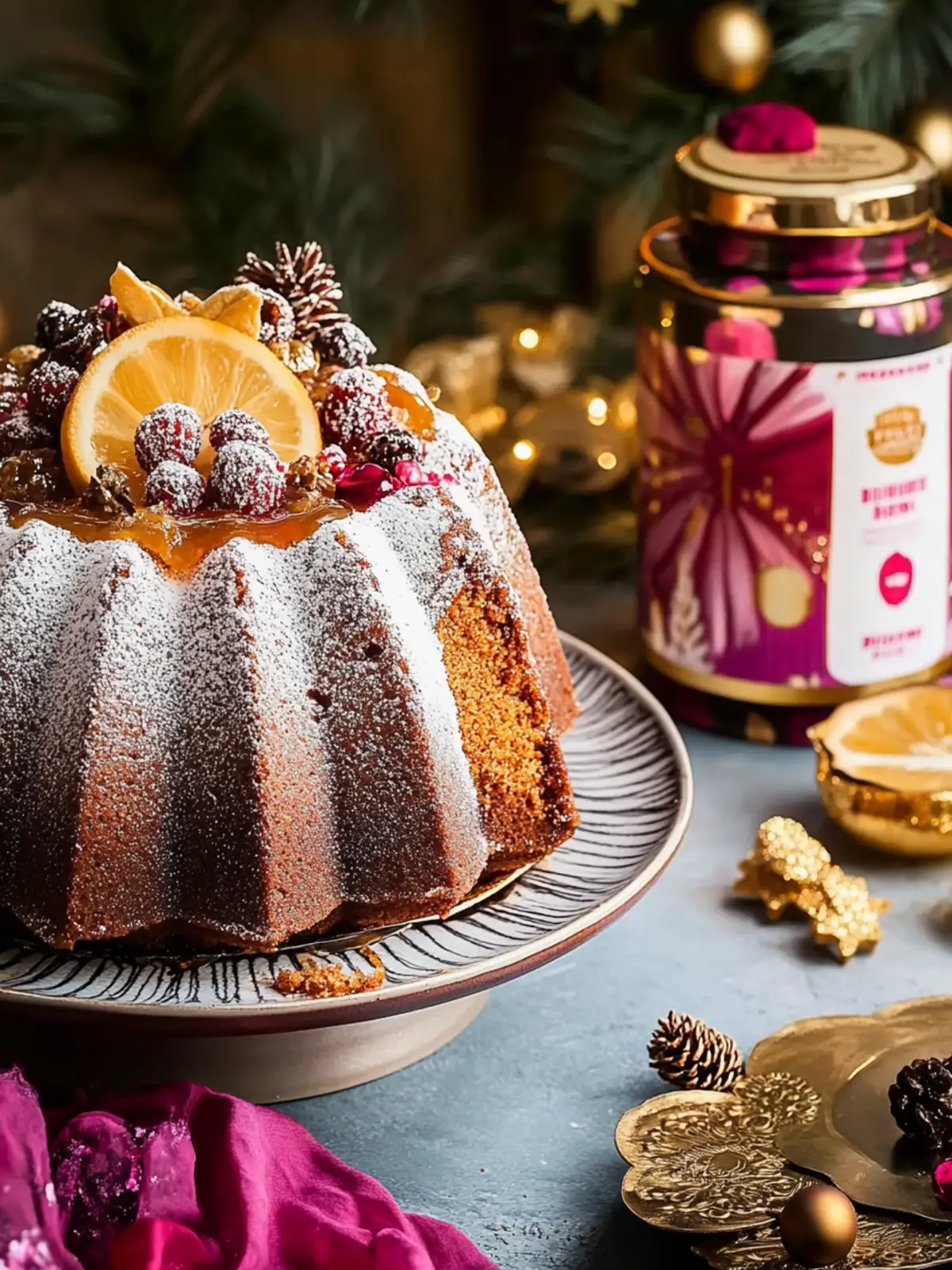 Luxury Mince Pie Bundt Cake