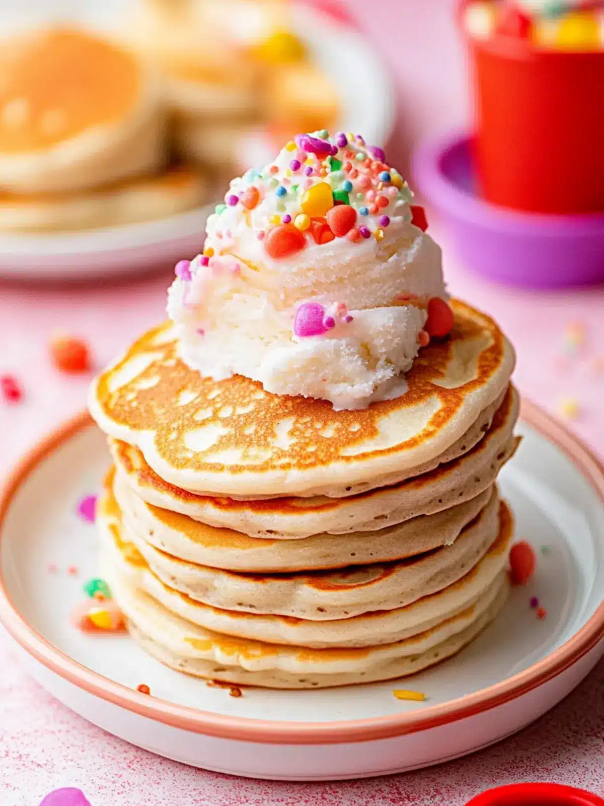 Ice Cream Pancakes TikTok Recipe: Fluffy Fun for Breakfast 2 Ice Cream Pancakes (TikTok Recipe)