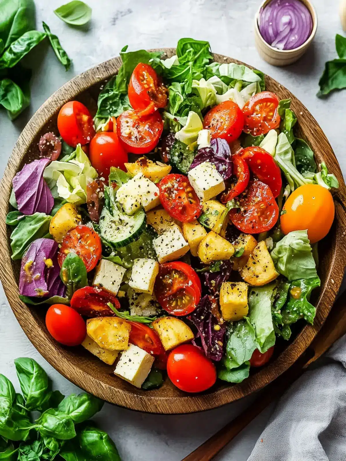 Savor the Freshness of Mega Italian Salad Tonight 3 Mega Italian Salad