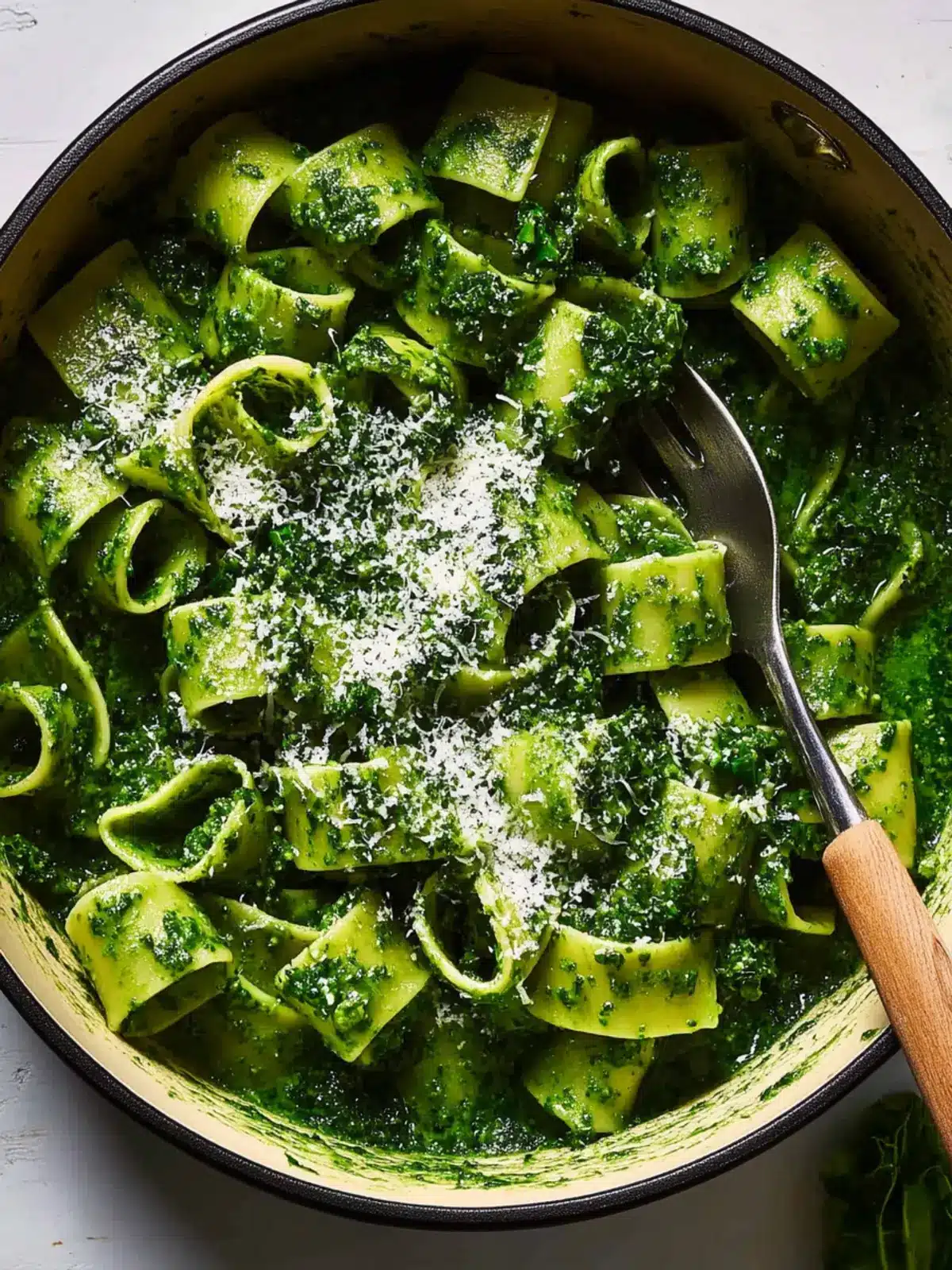 Kale Sauce Pasta