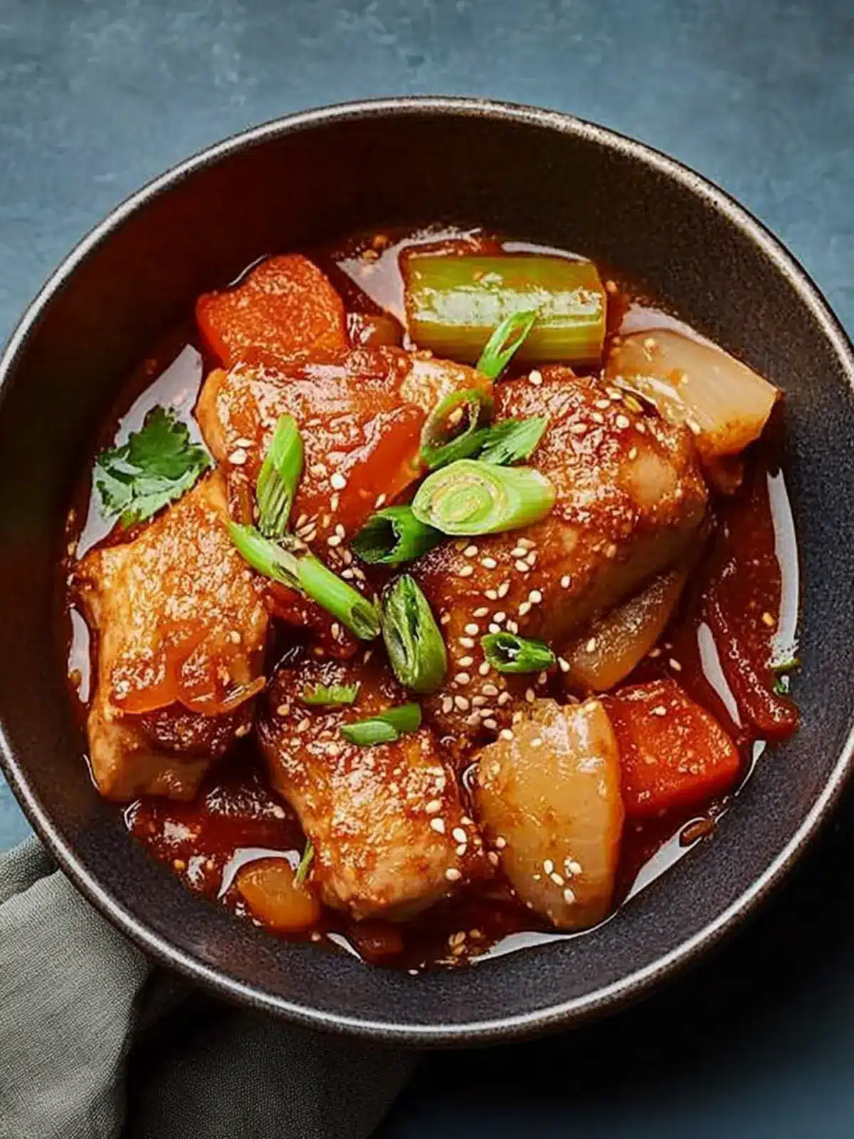 Slow-Cooker Dakdori Tang