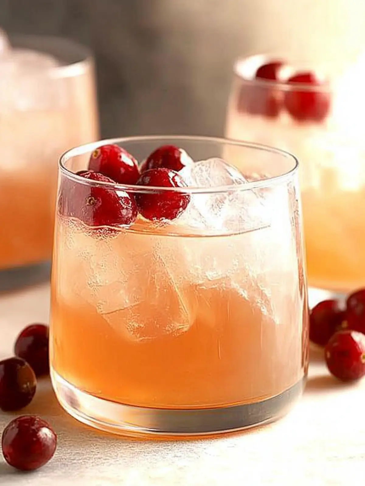 Cranberry Sparkler: Vibrant New Year Drinks Recipes to Try 2 Cranberry Sparkler- New Year drinks recipes