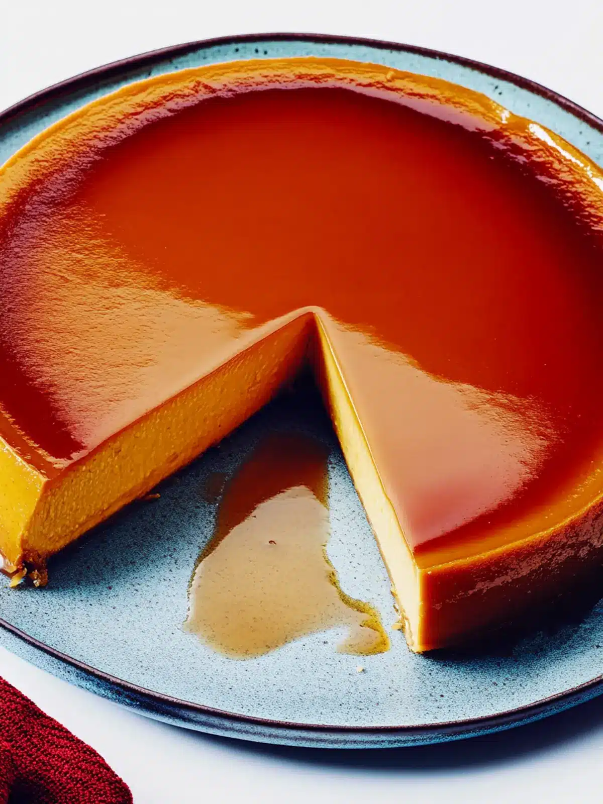 Pumpkin Flan de Queso