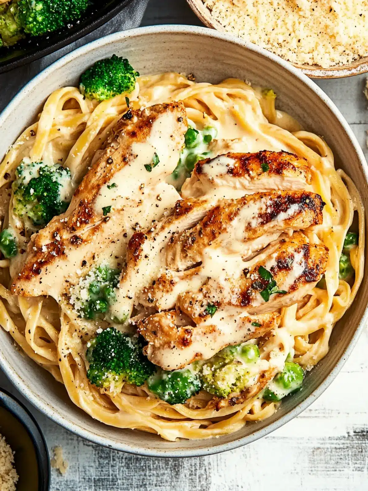 Chicken alfredo