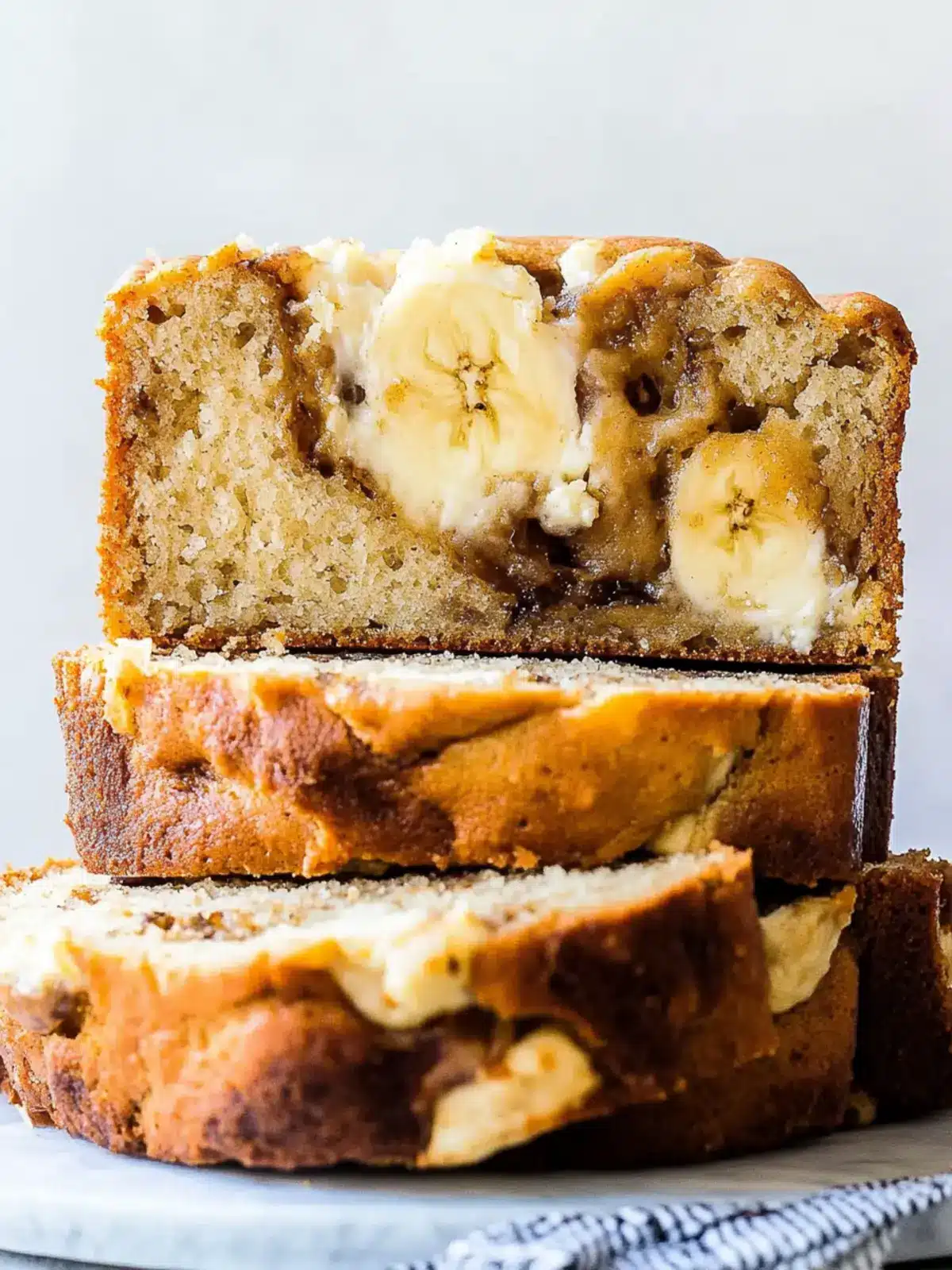 Decadent Cream Cheese Banana Bread You Can’t Resist 3 Cream Cheese Banana Bread
