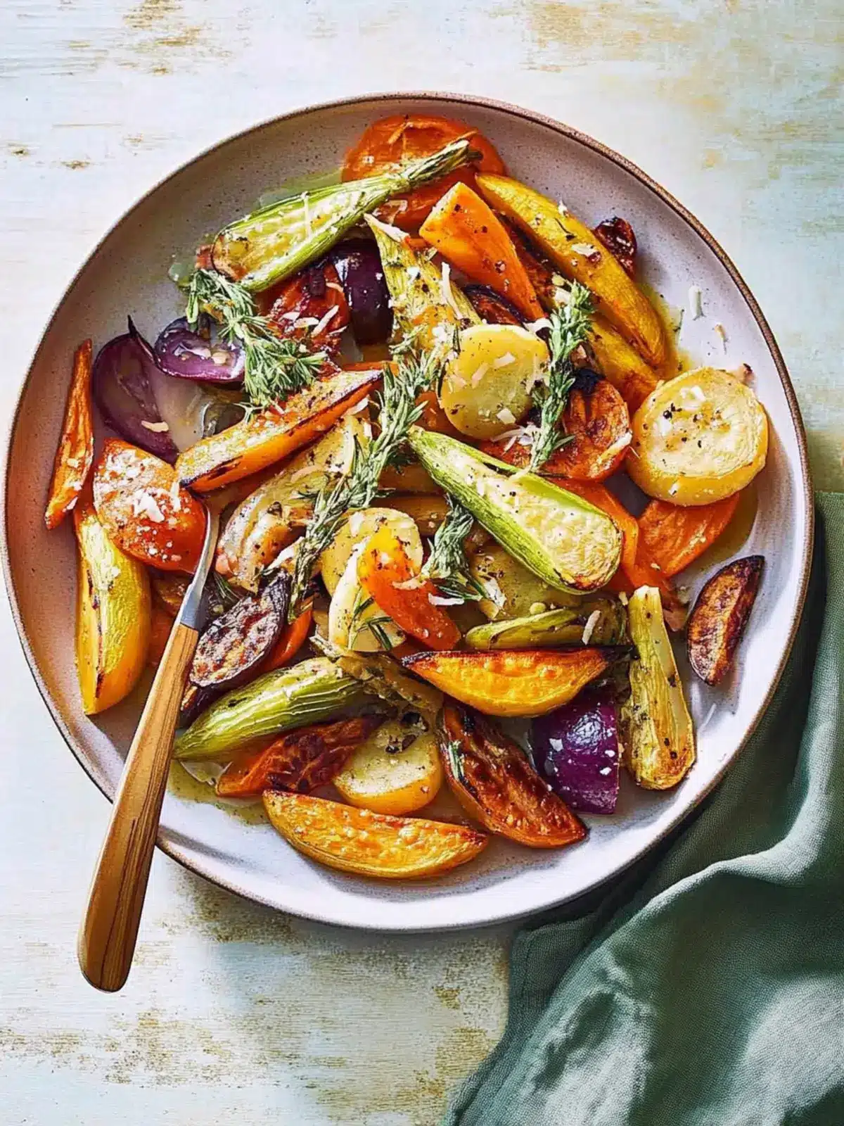 Roasted Vegetables with Creamy Coconut Dressing Delight 5 Roasted Vegetables With Creamy Coconut Dressing