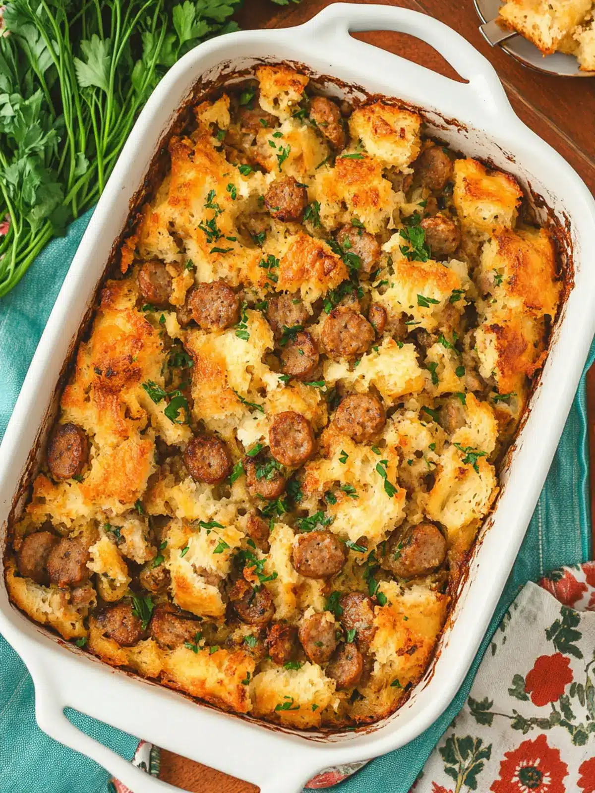 Sausage Breakfast Strata
