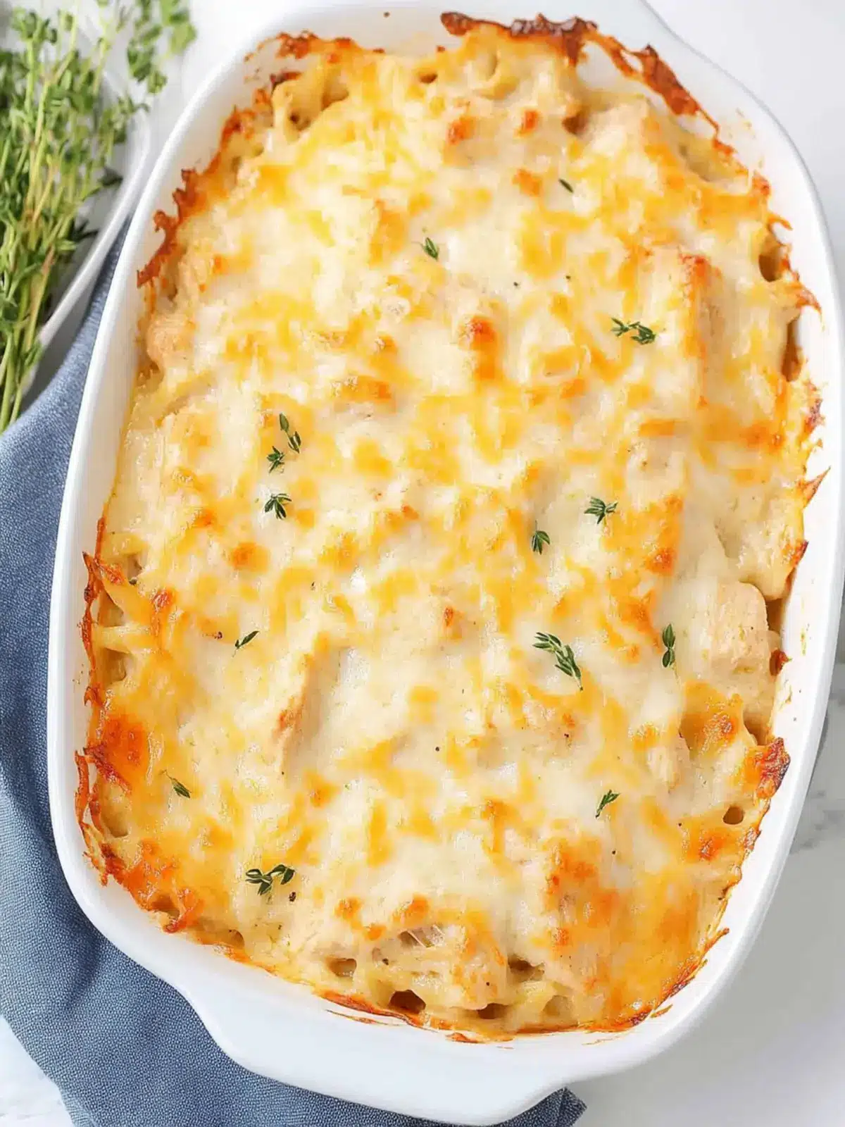 Chicken Tetrazzini Casserole
