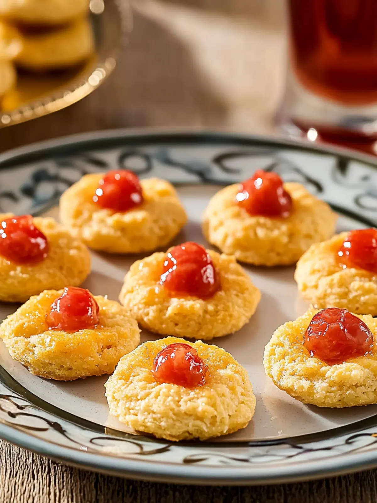 Pimento Cheese Thumbprint Crackers for New Year Celebrations 4 Pimento Cheese Thumbprint Crackers- New Year dessert ideas