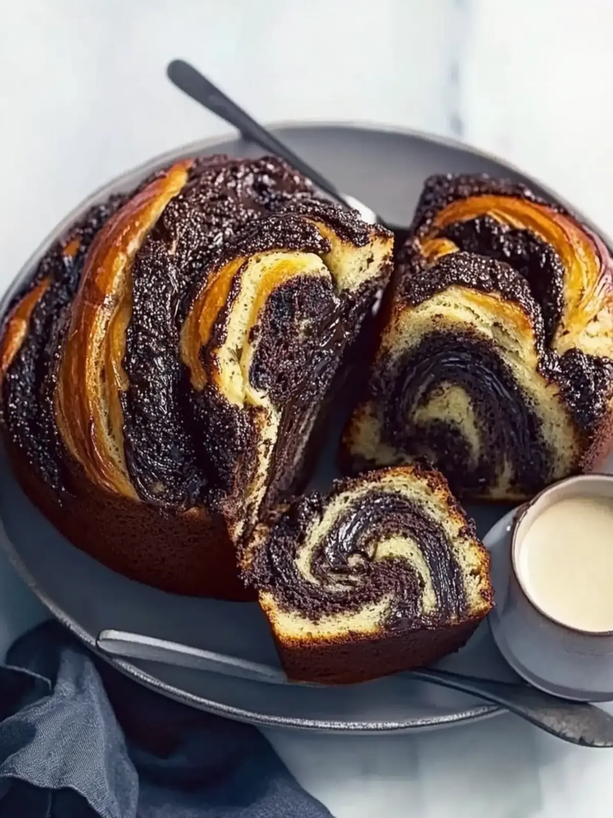 Showstopping chocolate babka with easy step-by-step method