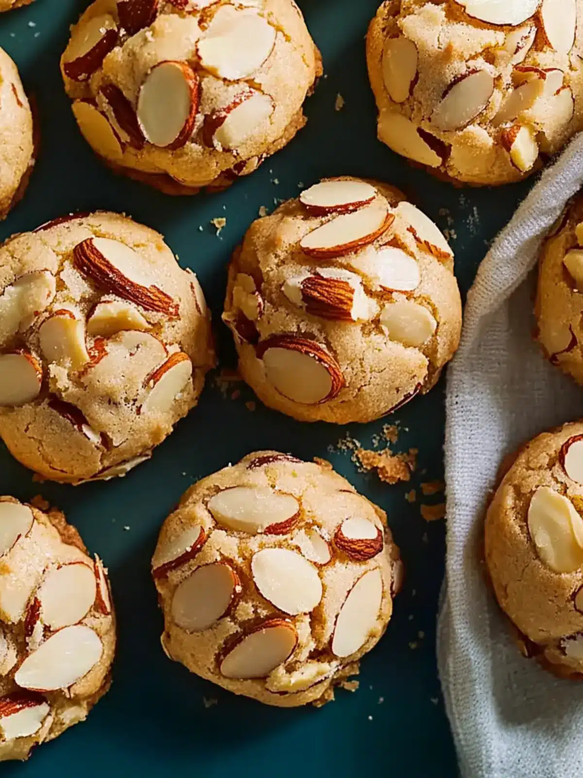Rum-Buttered Almond Cookies: Chewy Holiday Delights Await 2 Rum-Buttered Almond Cookies