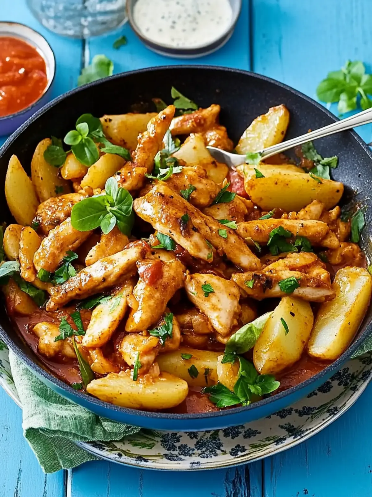 Kid-Approved Lightning-Fast Shark Stir-Fry with Gyros Dumplings 4 Lightning-fast shark stir-fry with potato dumplings and gyros- Kid-friendly New Year recipes