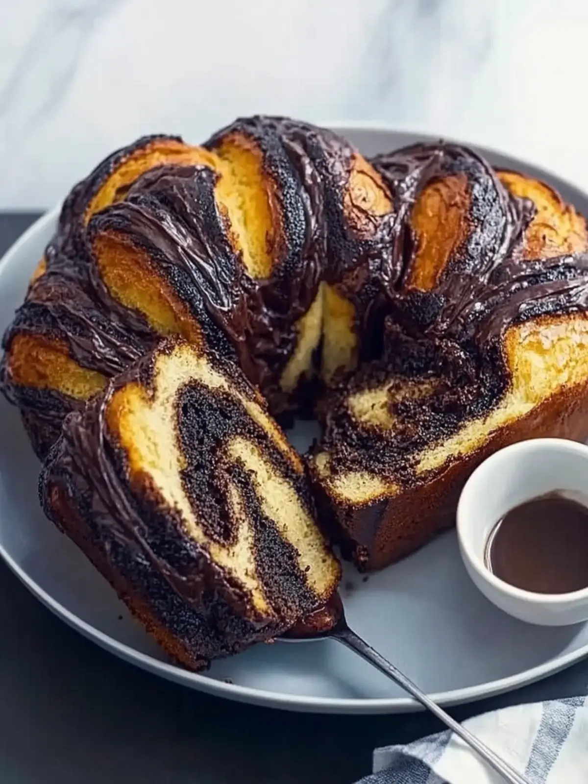 Showstopping chocolate babka with easy step-by-step method