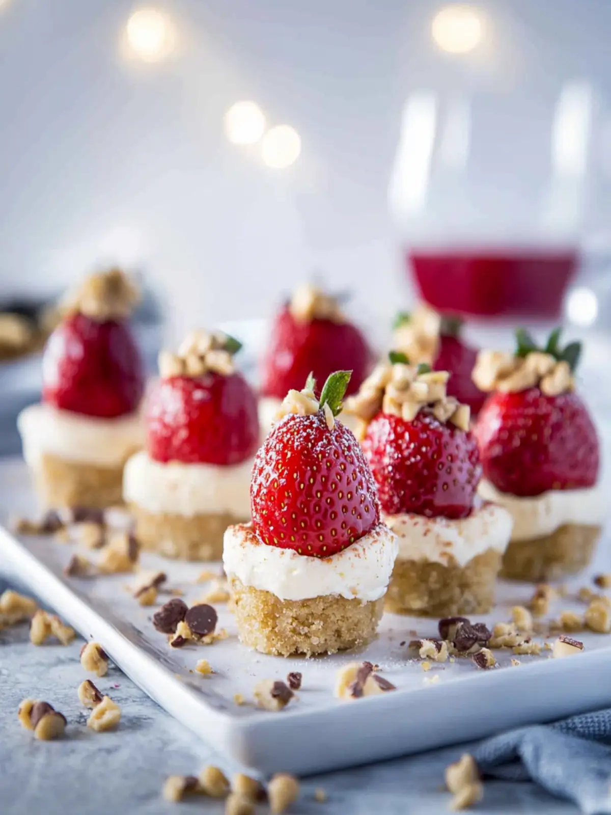 Peanut Butter Cheesecake Stuffed Strawberries You Must Try! 3 Peanut Butter Cheesecake Stuffed Strawberries