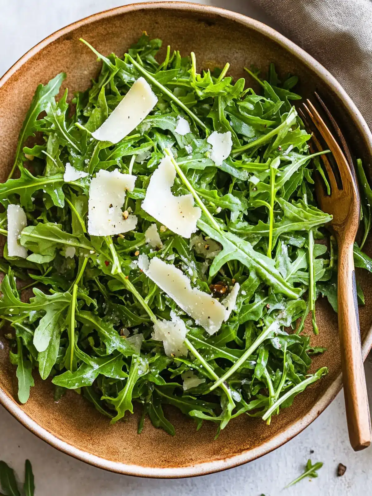 Zesty Arugula Salad with Lemon Balsamic Bliss 2 Arugula Salad