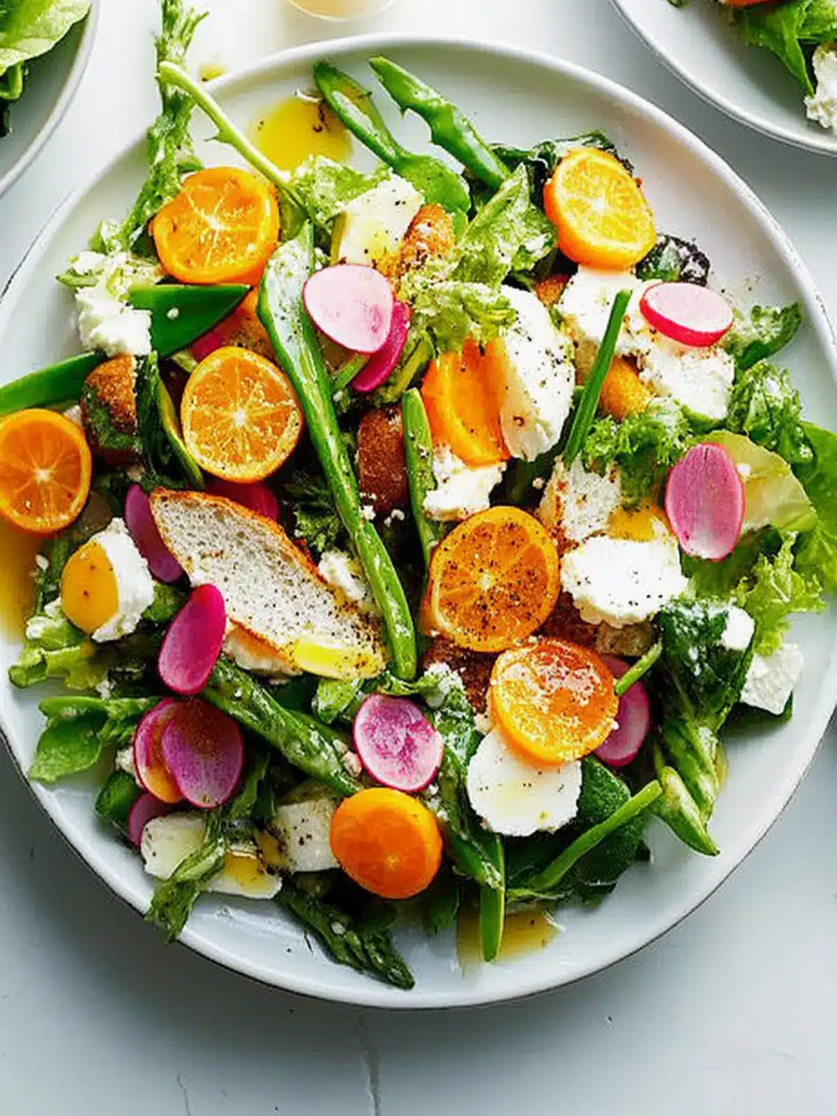 Delicious Spring Salad with Beets, Eggs and Fresh Herbs 2 Spring Salad