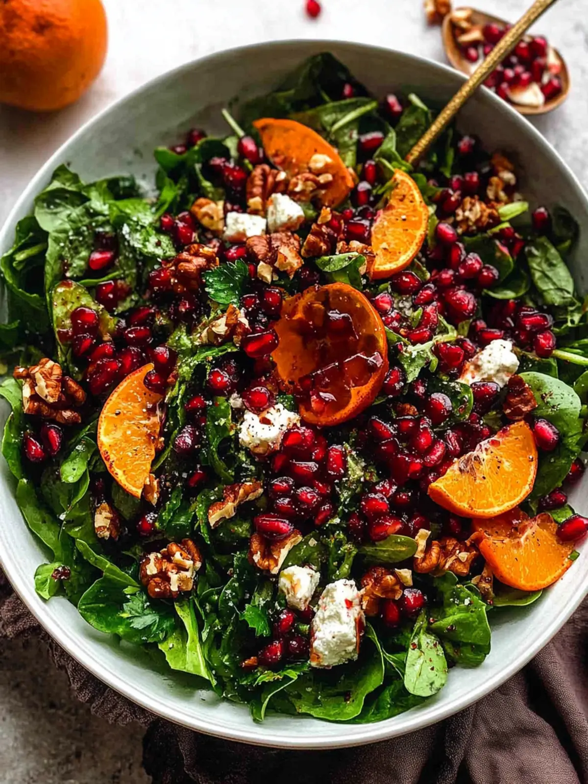 Festive Pomegranate Salad for Your Holiday Celebration 3 Pomegranate Salad & Holiday Salad Marathon!