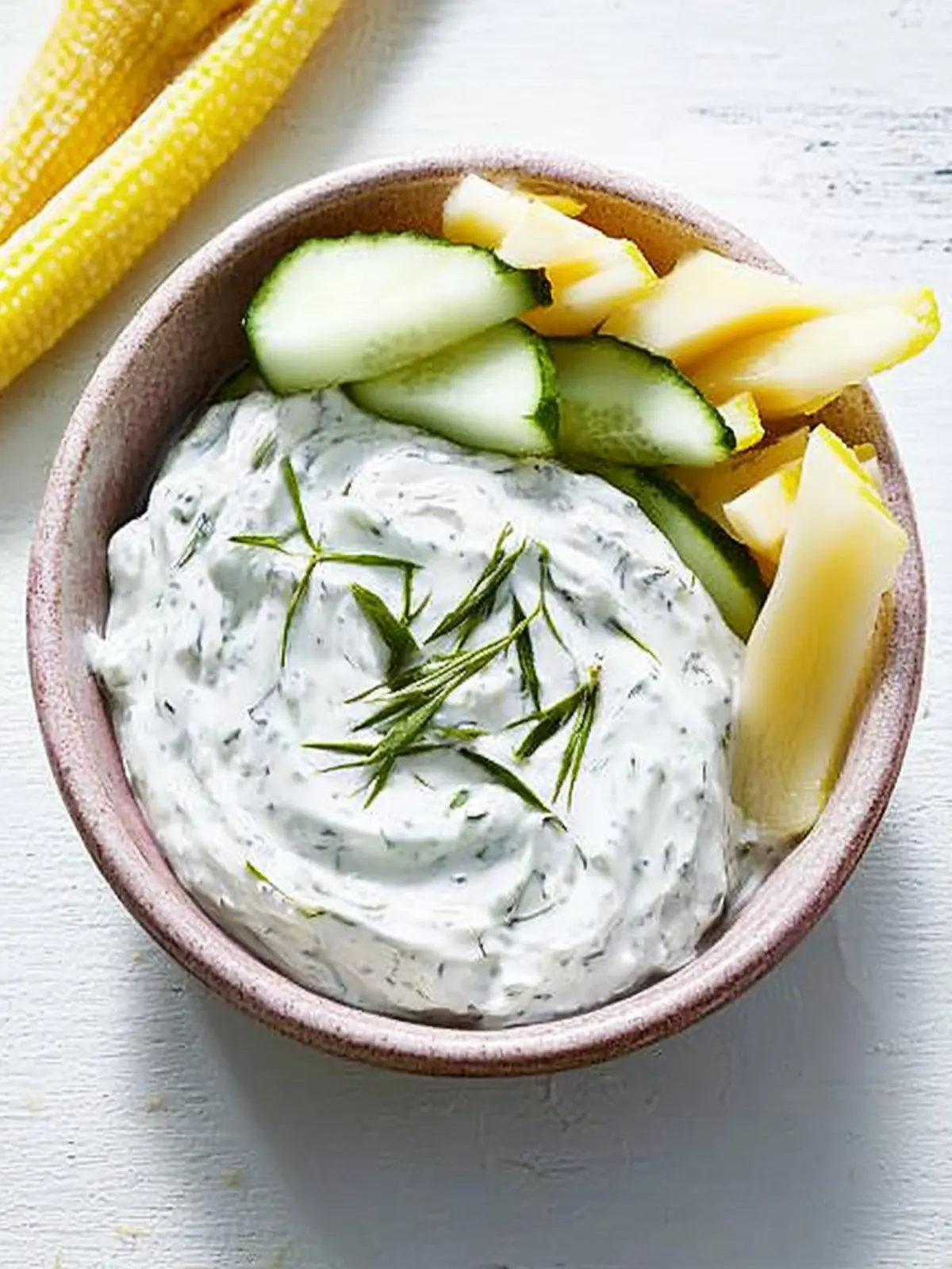 Zesty Fresh Ranch Dip with Greek Yogurt for Effortless Snacking 3 Fresh Ranch Dip