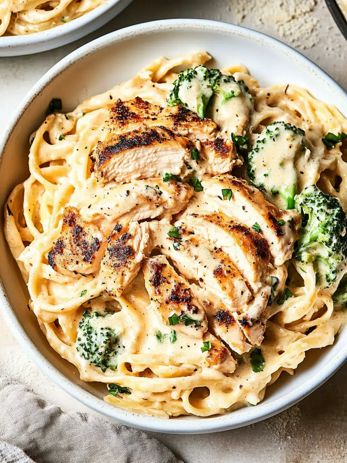 Chicken alfredo