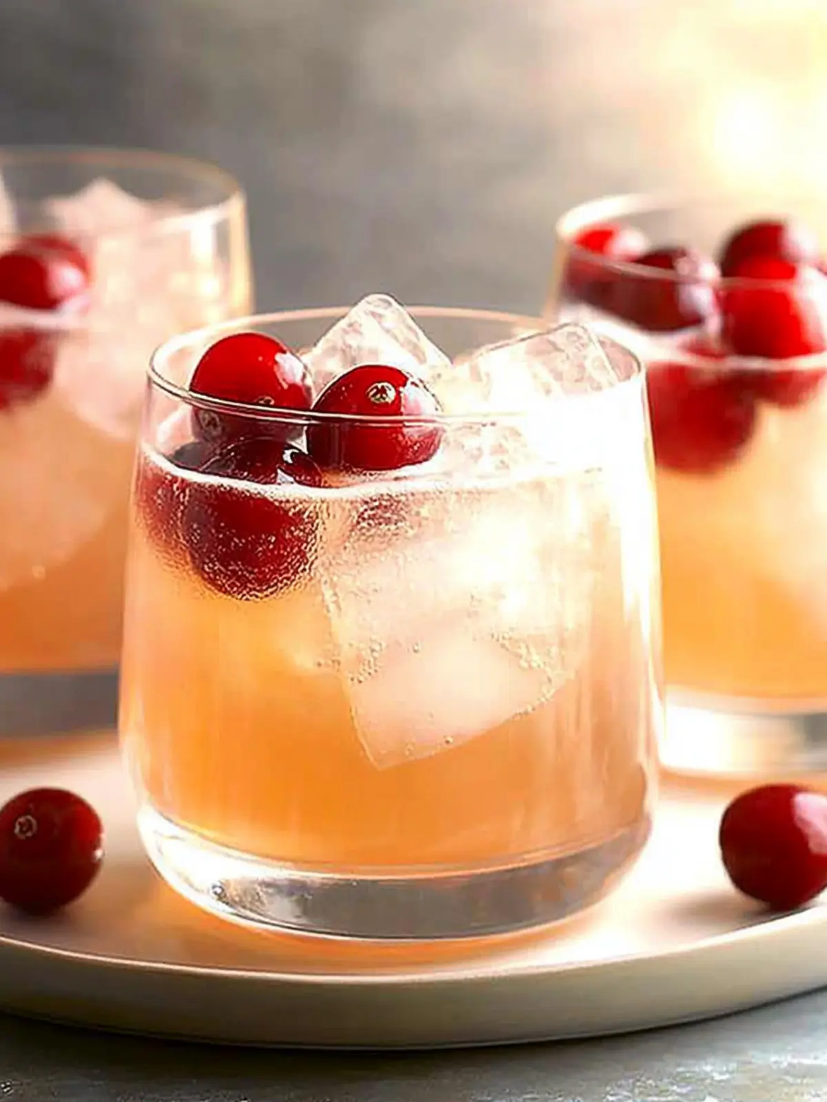 Cranberry Sparkler: Vibrant New Year Drinks Recipes to Try 4 Cranberry Sparkler- New Year drinks recipes