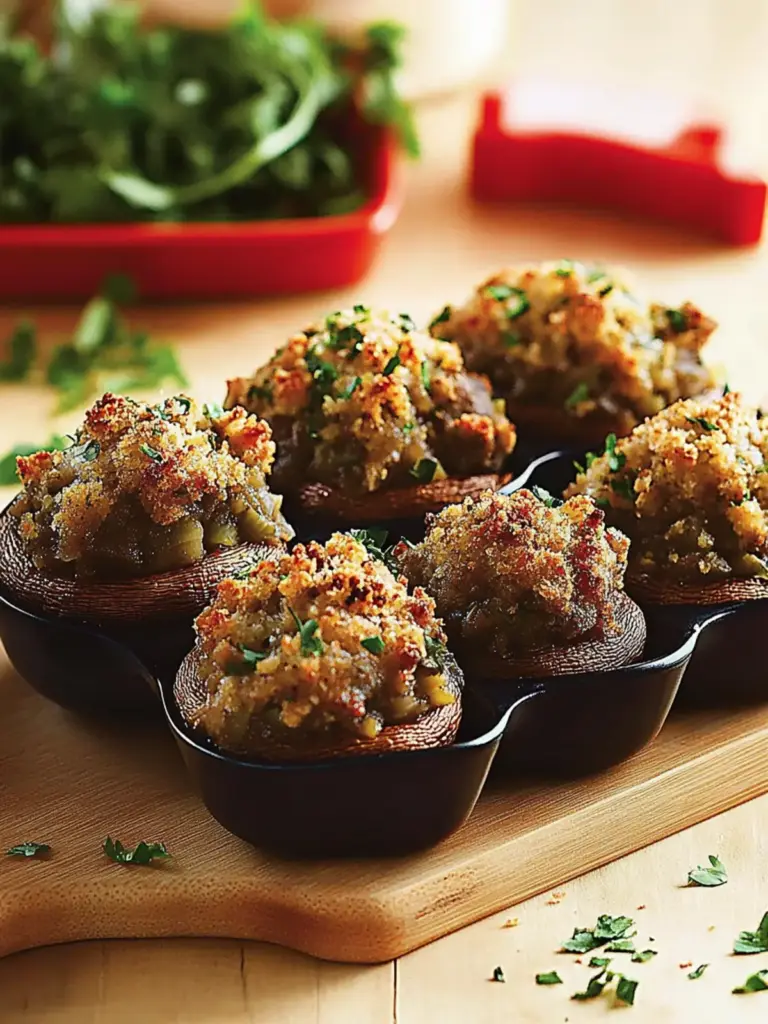 Stuffing Stuffed Mushrooms Recipe