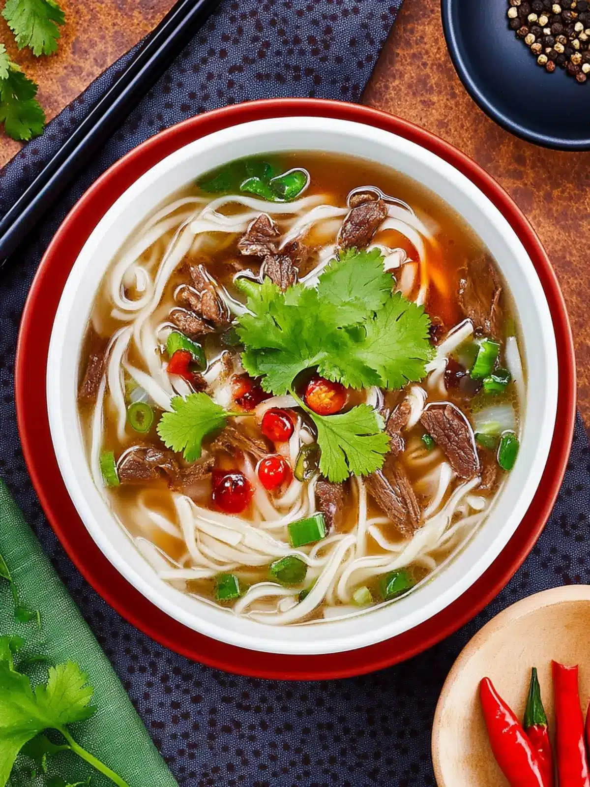 Five-Spice Beef Noodle Soup