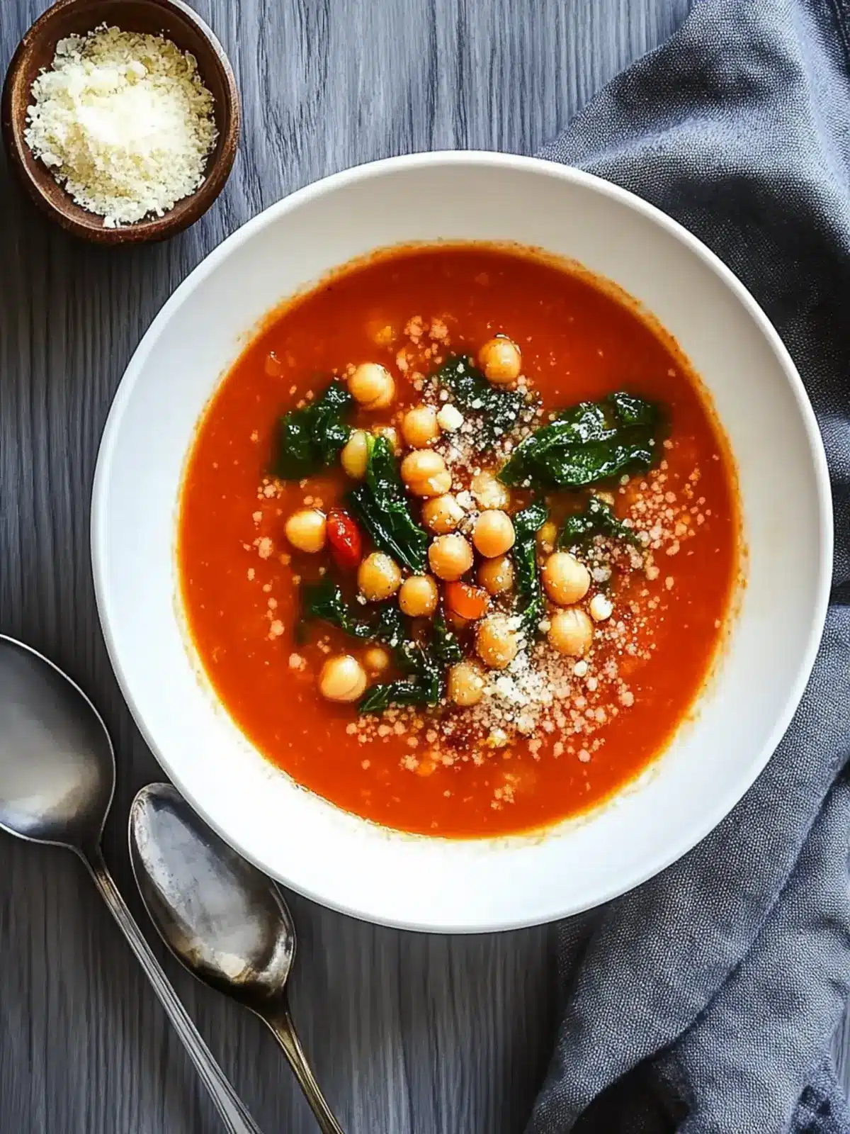 Cozy Chickpea Tomato Soup for Comforting Weeknight Dinners 2 Chickpea Tomato Soup