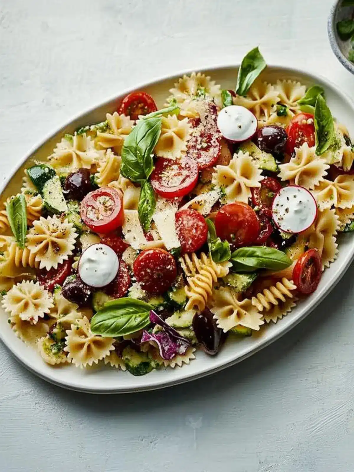 Refreshing Pasta Salad with Salami and Mozzarella Bliss 5 Pasta Salad