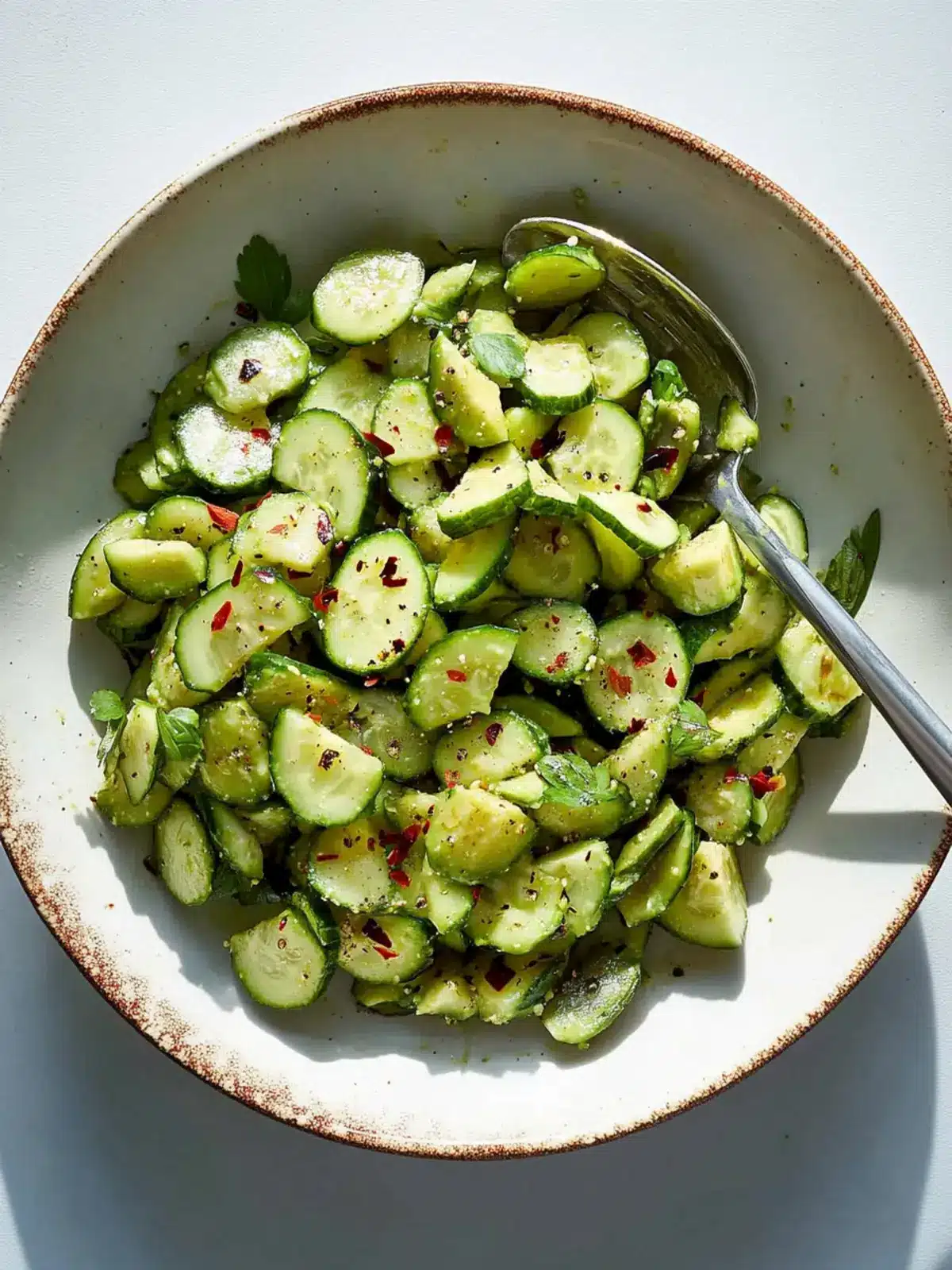 Cucumber-Avocado Salad