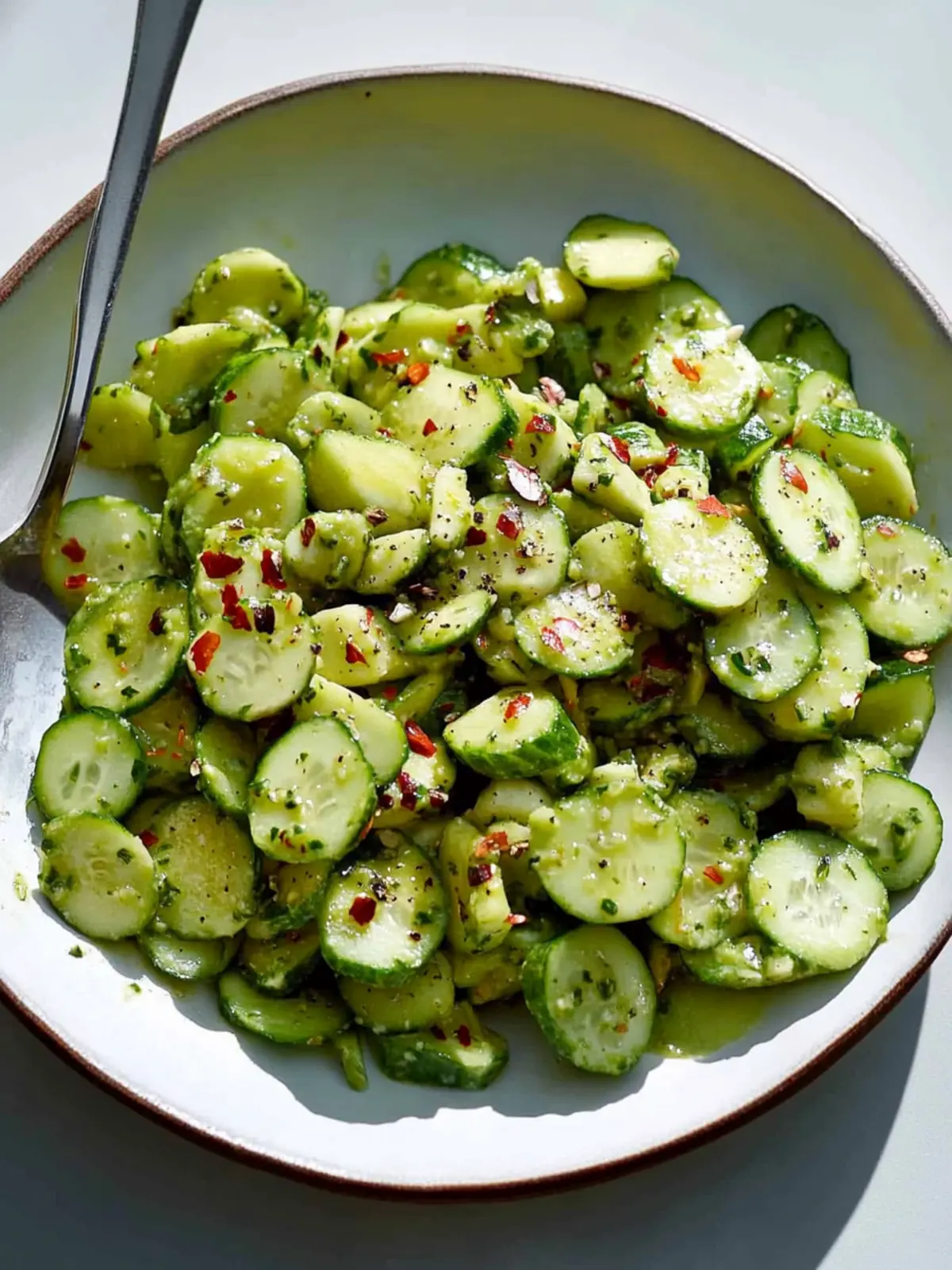 Cucumber-Avocado Salad