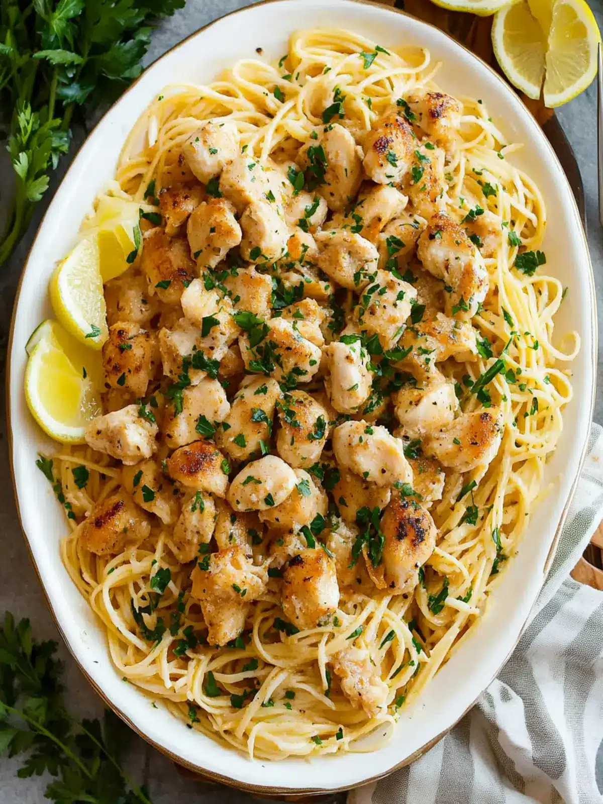 Chicken Scampi