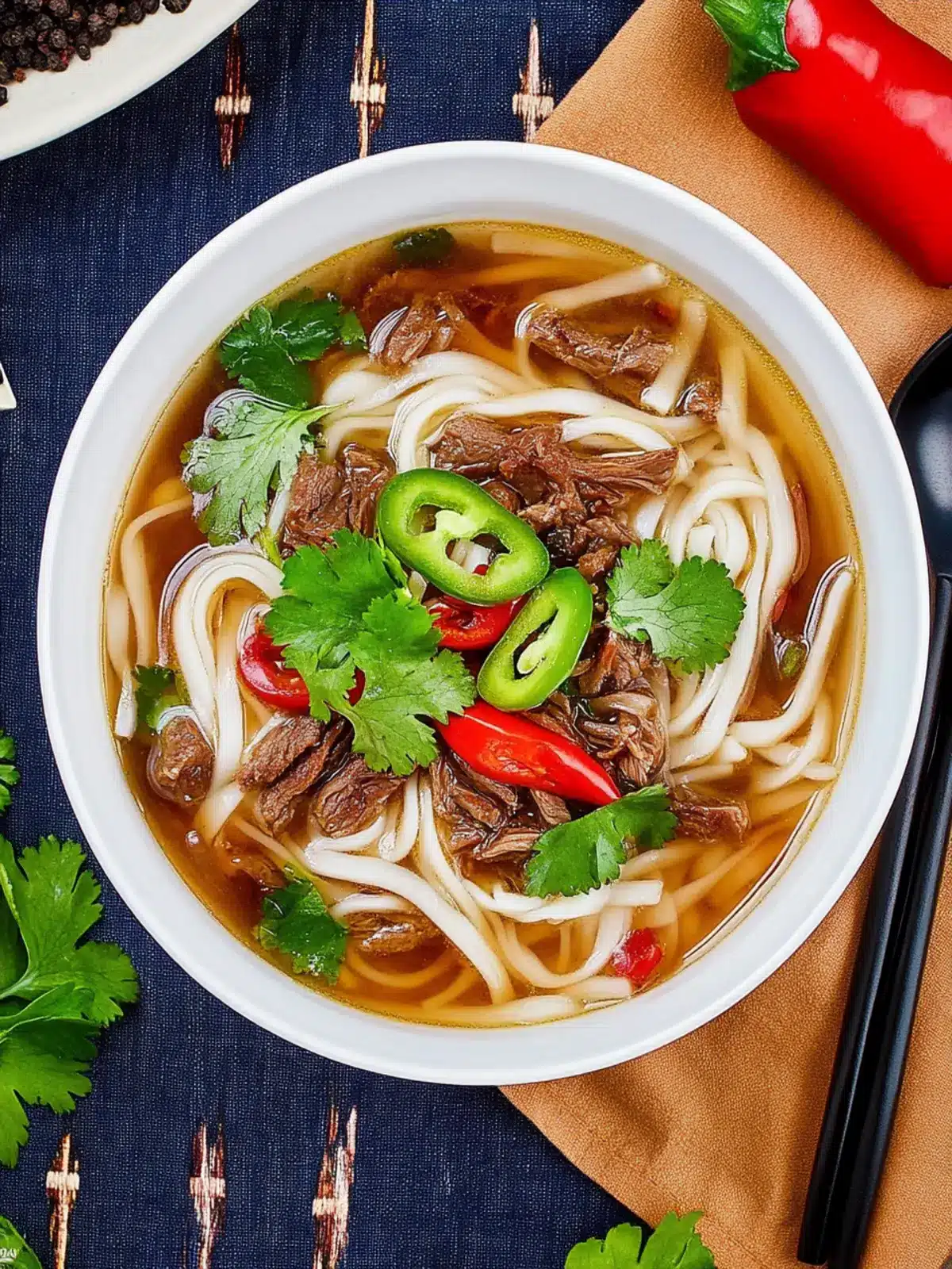 Five-Spice Beef Noodle Soup