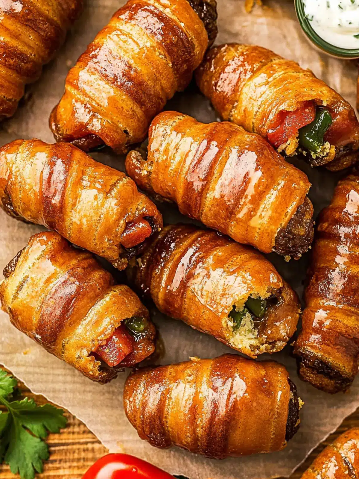 Irresistible Texas Twinkies: Bacon-Wrapped Flavor Bombs 5 Texas Twinkies