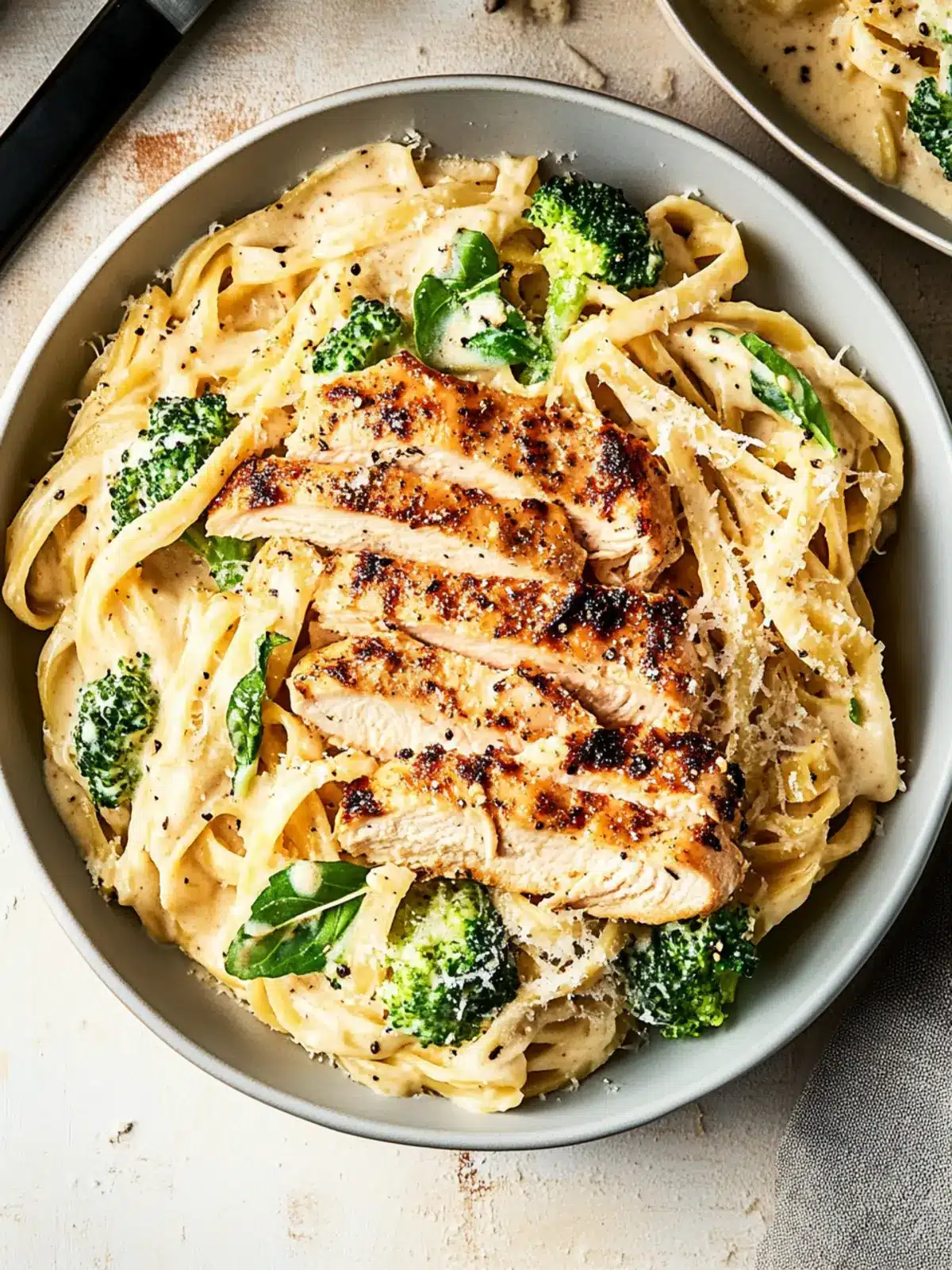 Chicken alfredo