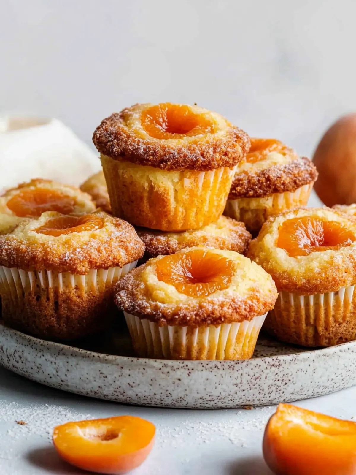 Fresh Apricot Muffins