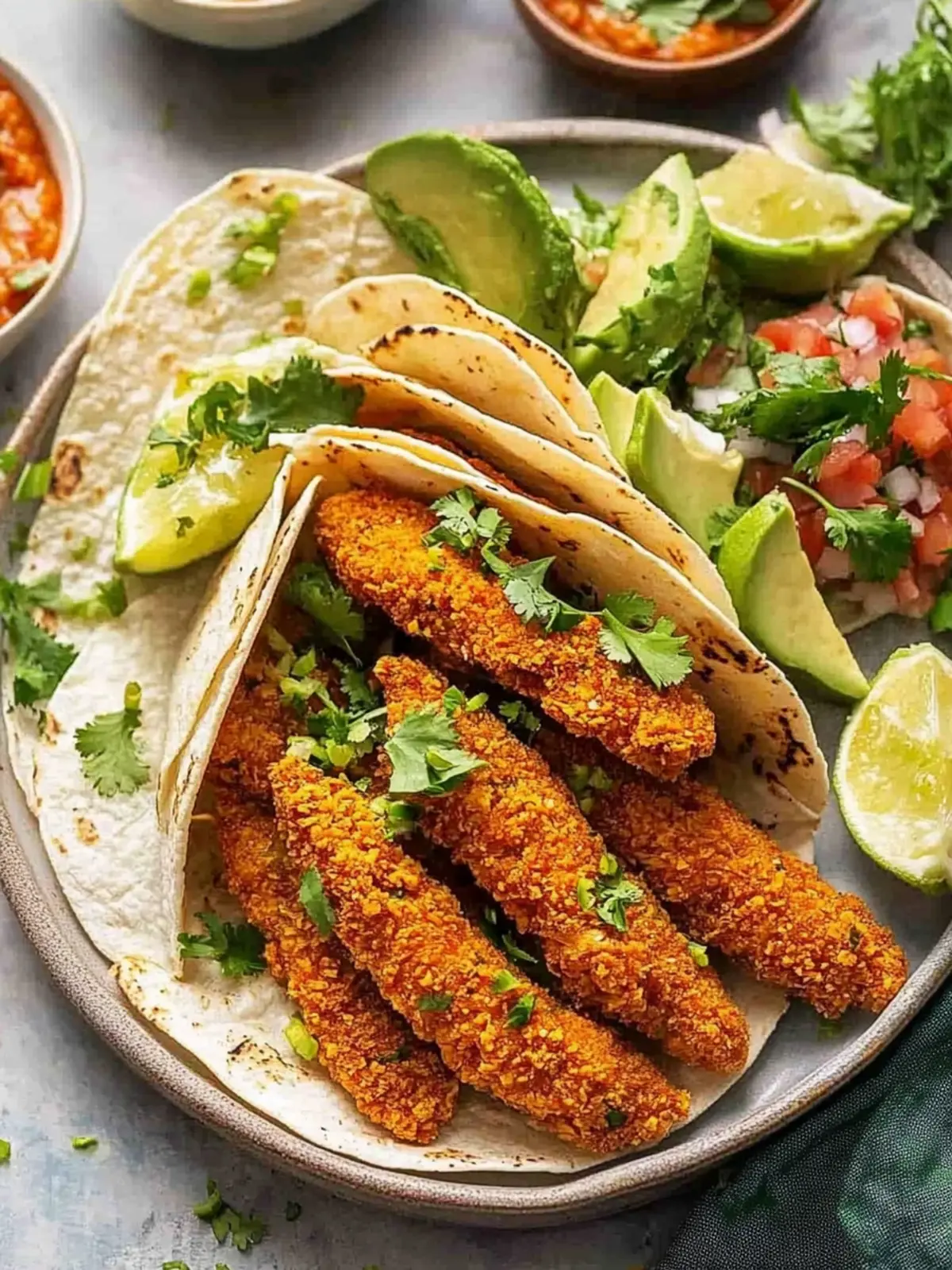 Irresistible Chicken Taco Fingers for Taco Night Fun 3 chicken taco fingers